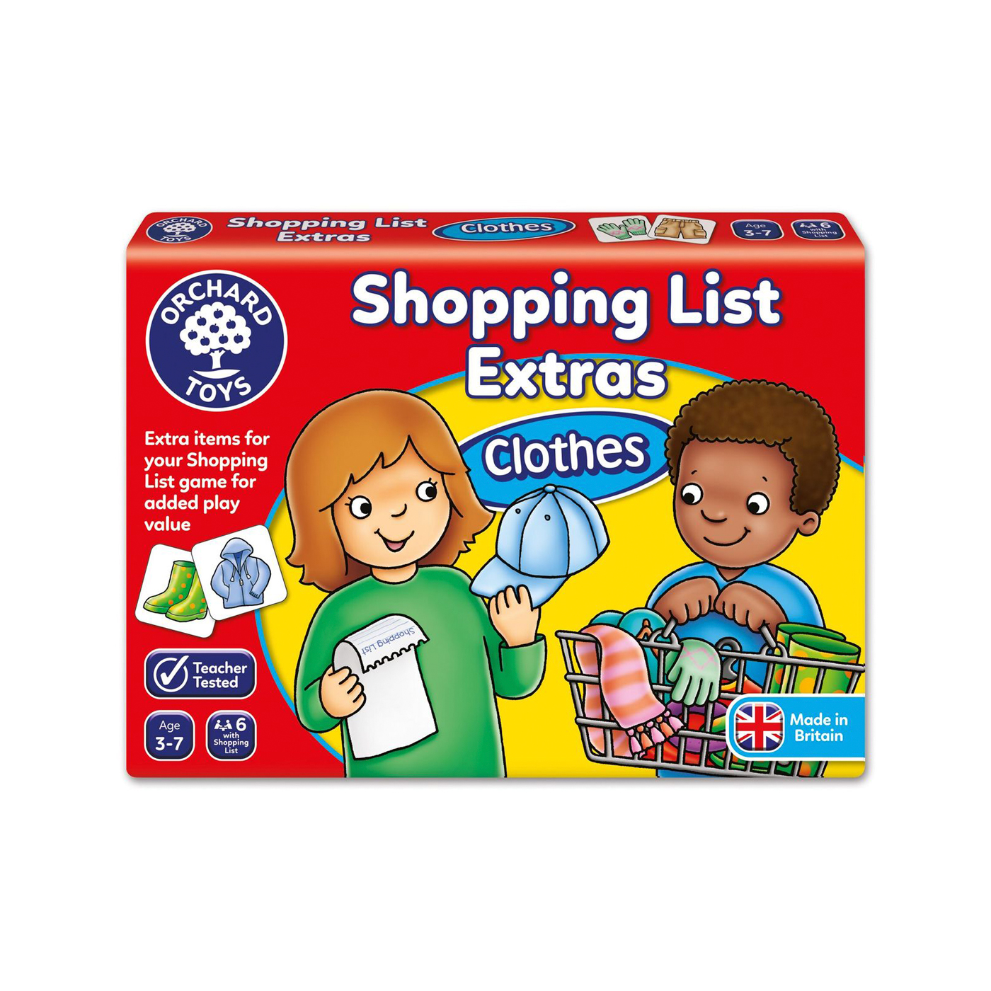 ORCHARD TOYS Orchard Toys Shopping List Clothes 3-7 Yaş