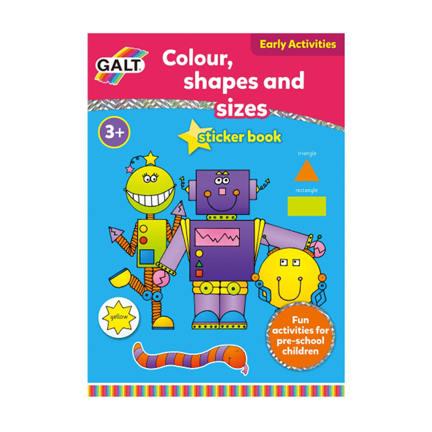  Galt Colour, Shapes and Sizes Book 3 Yaş+