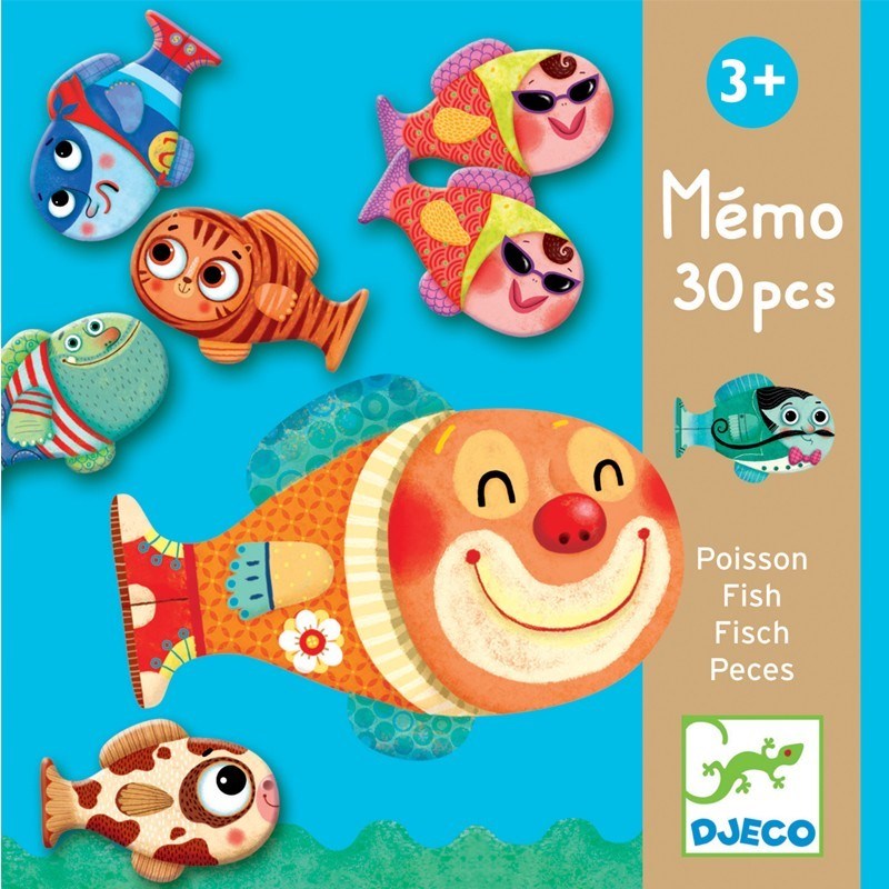 DJECO Djeco Hafıza Oyunları / Memo Fish