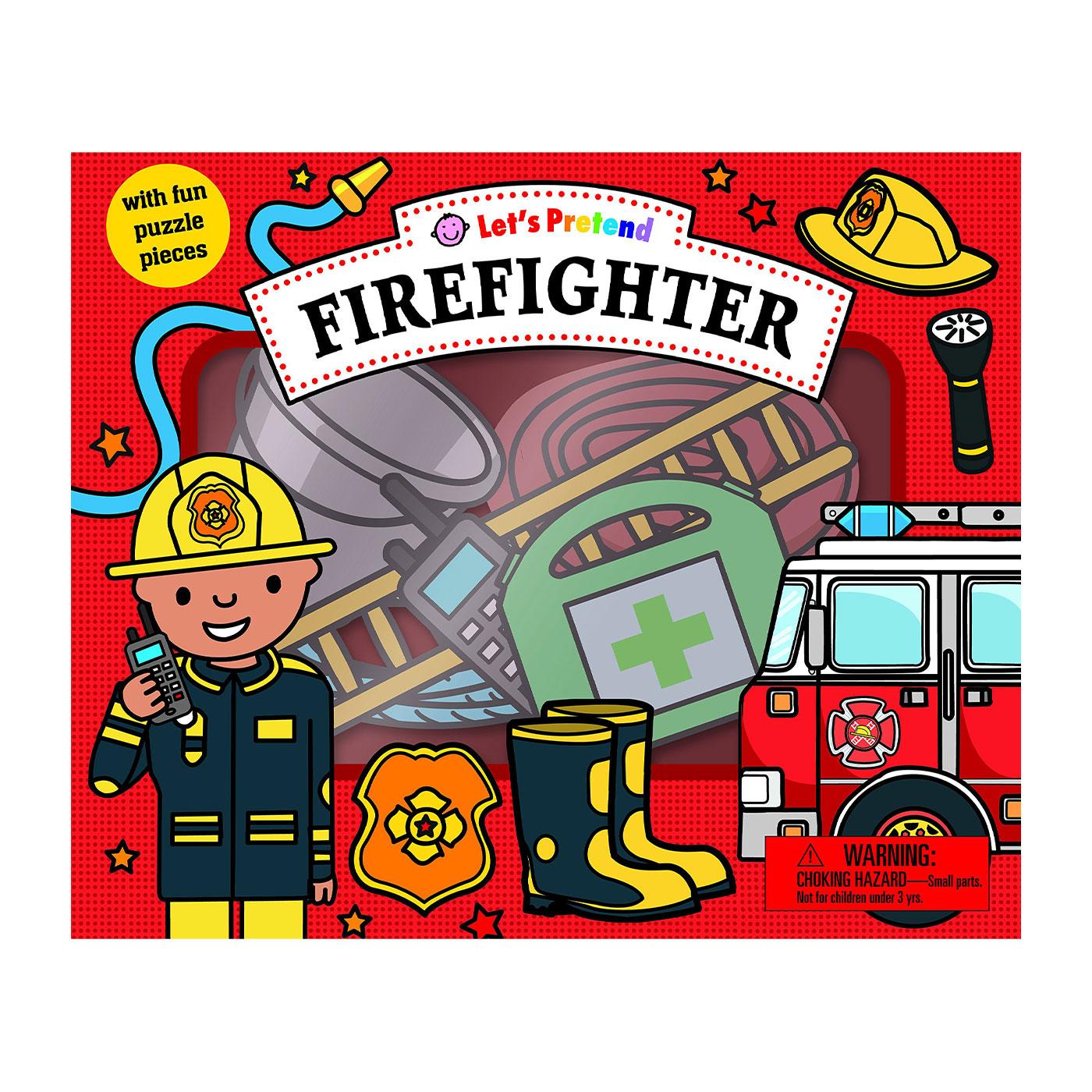 PRIDDY BOOKS Let's Pretend Firefighter