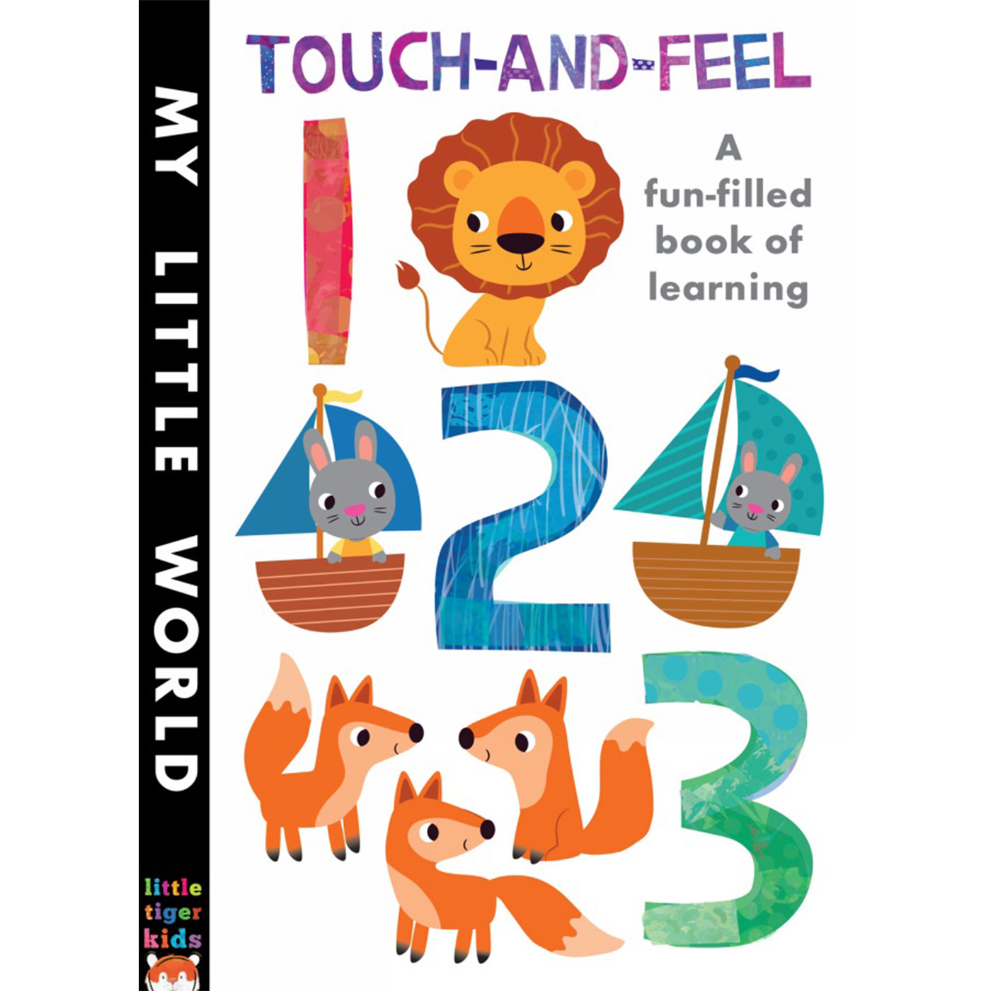 LITTLE TIGER Touch And Feel 123