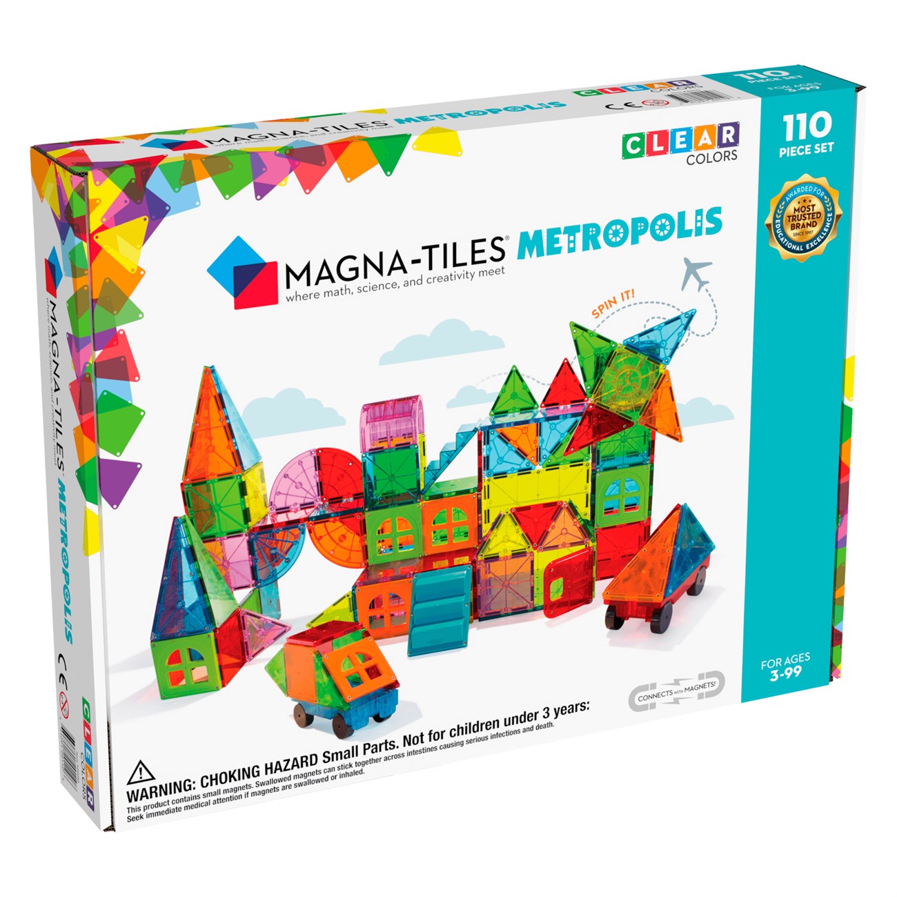 Magna-Tiles Metropolis 110 Parça