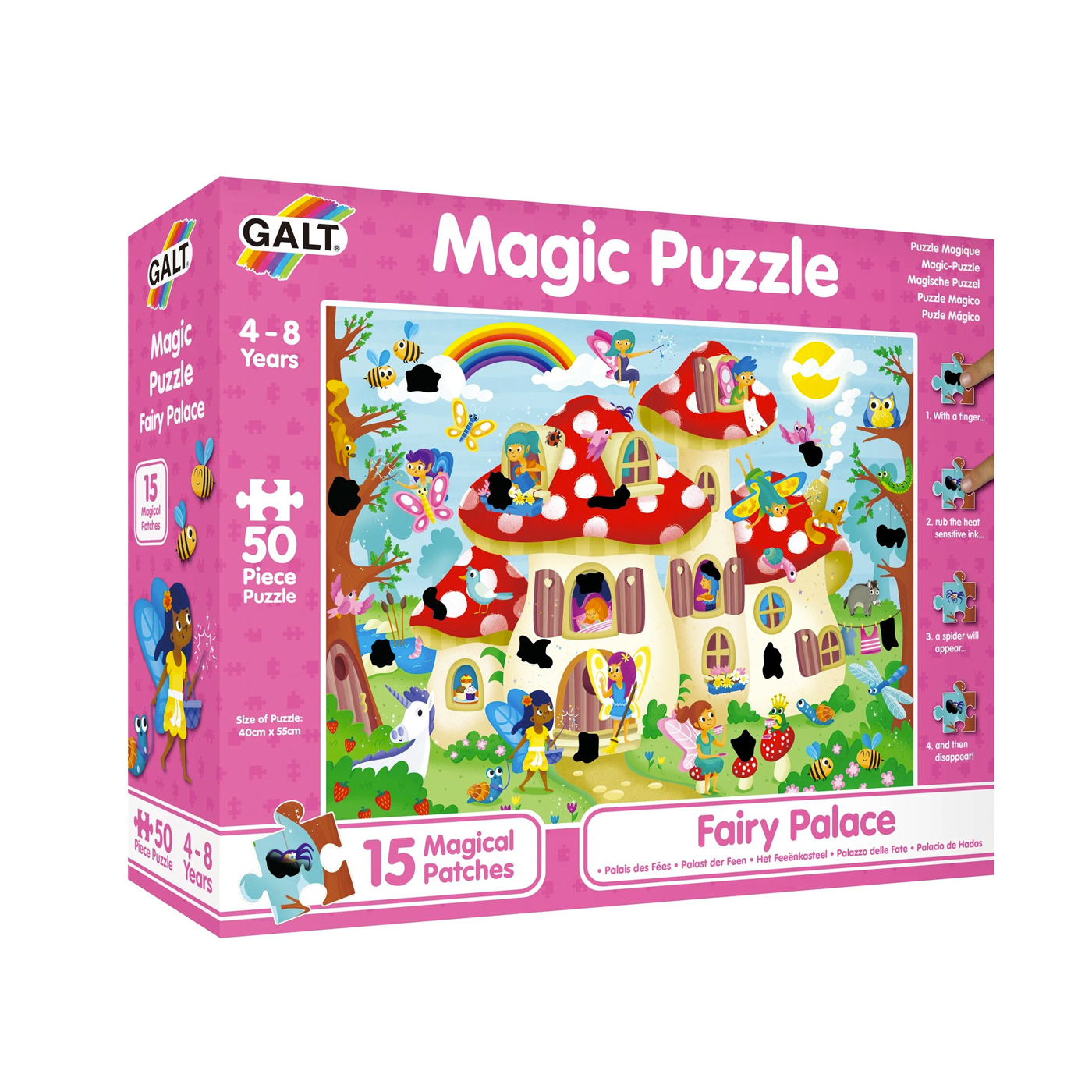 GALT Galt Magic Puzzle Fairy Place 50 Parça