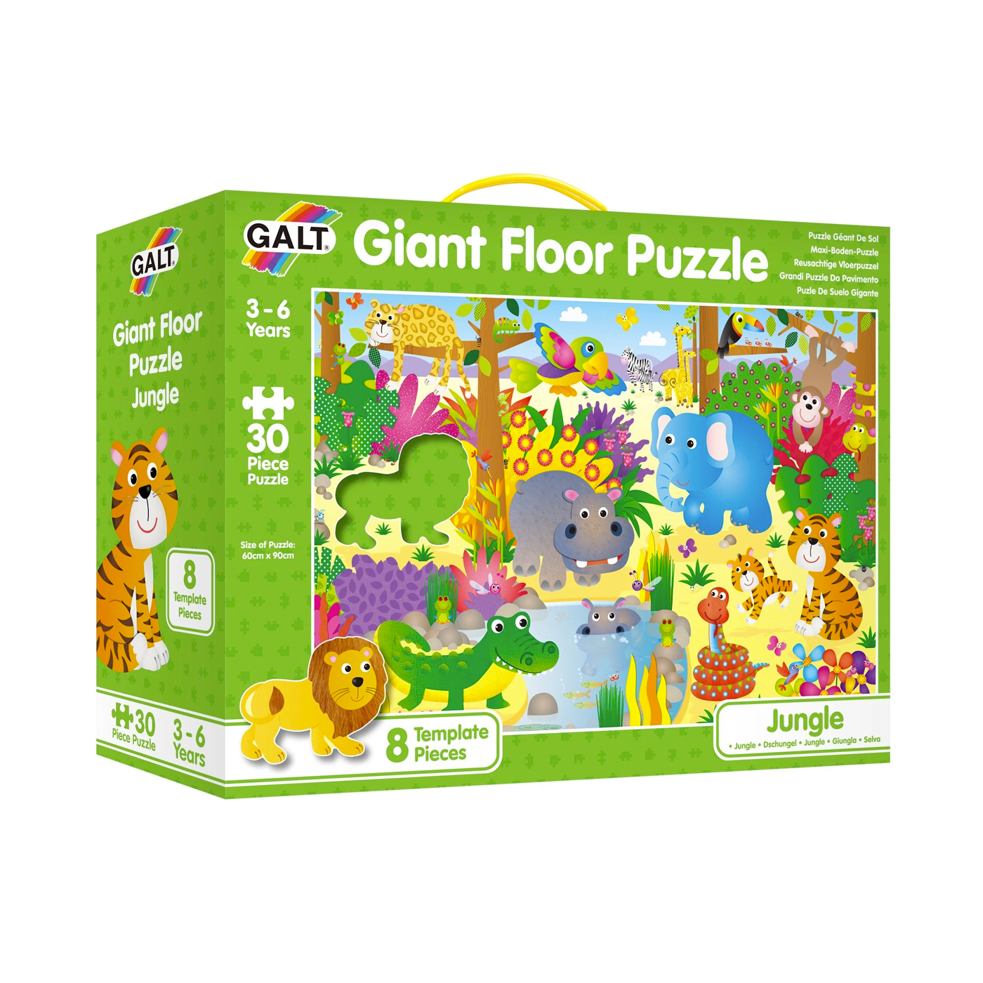  Galt Giant Floor Puzzle Jungle 30 Parça