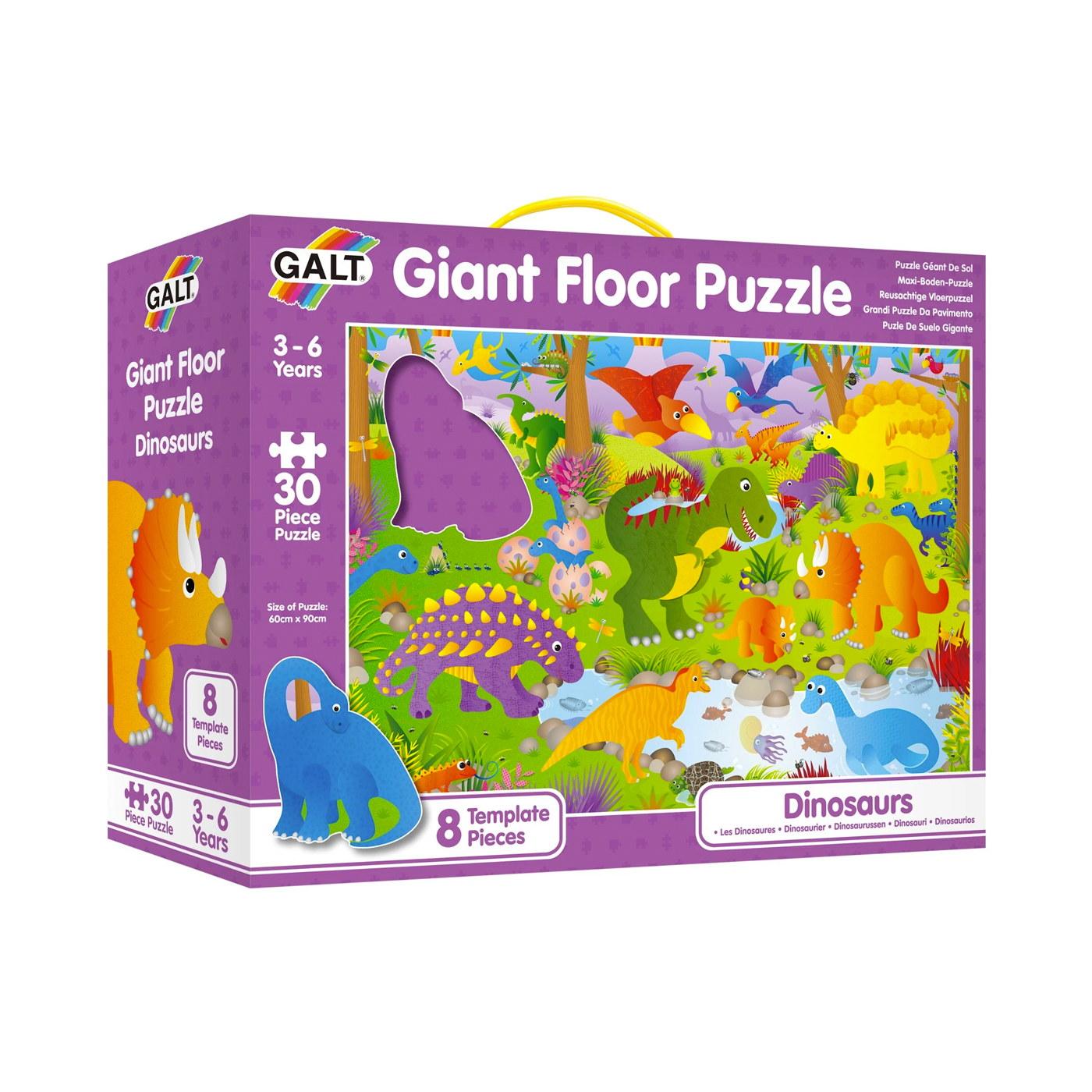  Galt Giant Floor Puzzle Dinosaurs 30 Parça