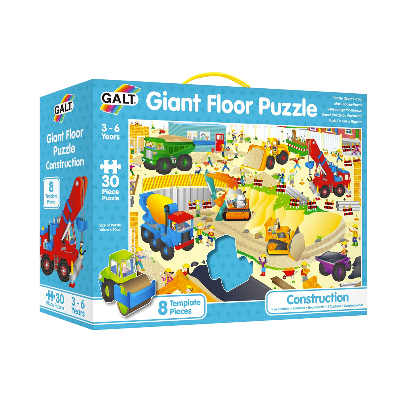  Galt Giant Floor Puzzle Contruction 30 Parça