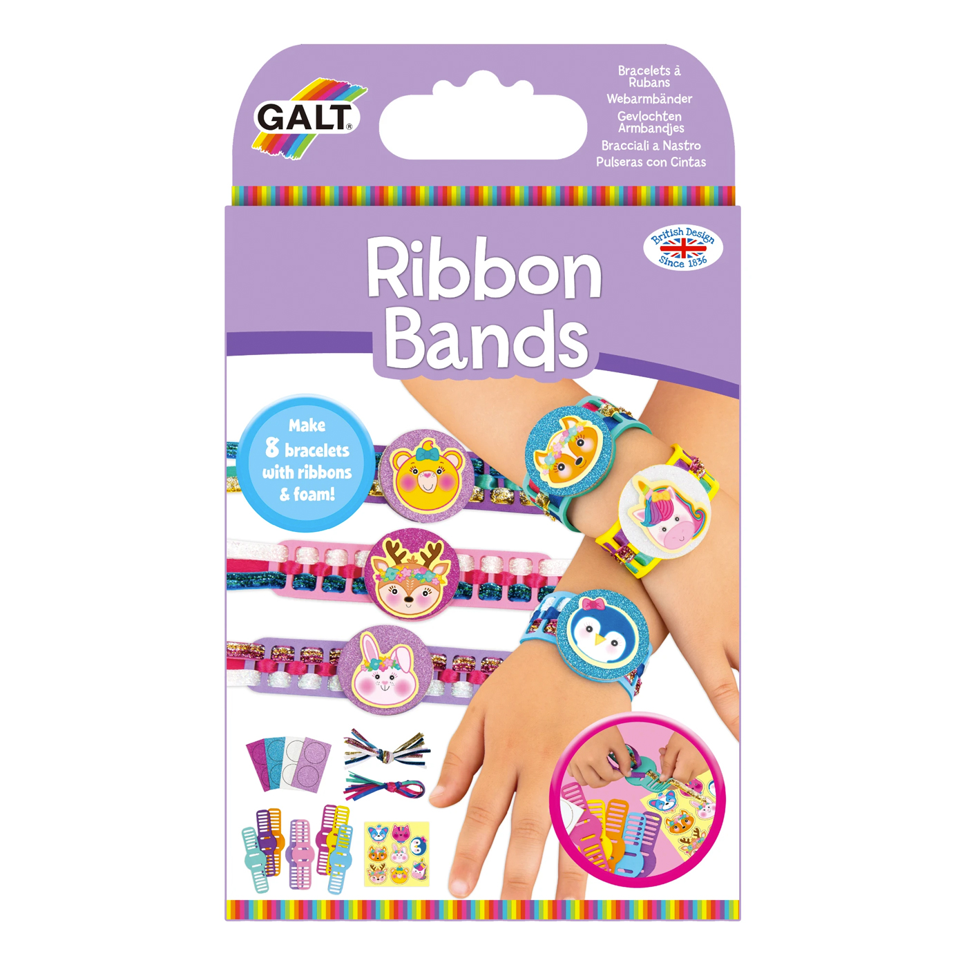  Galt Ribbon Bands 5 Yaş+