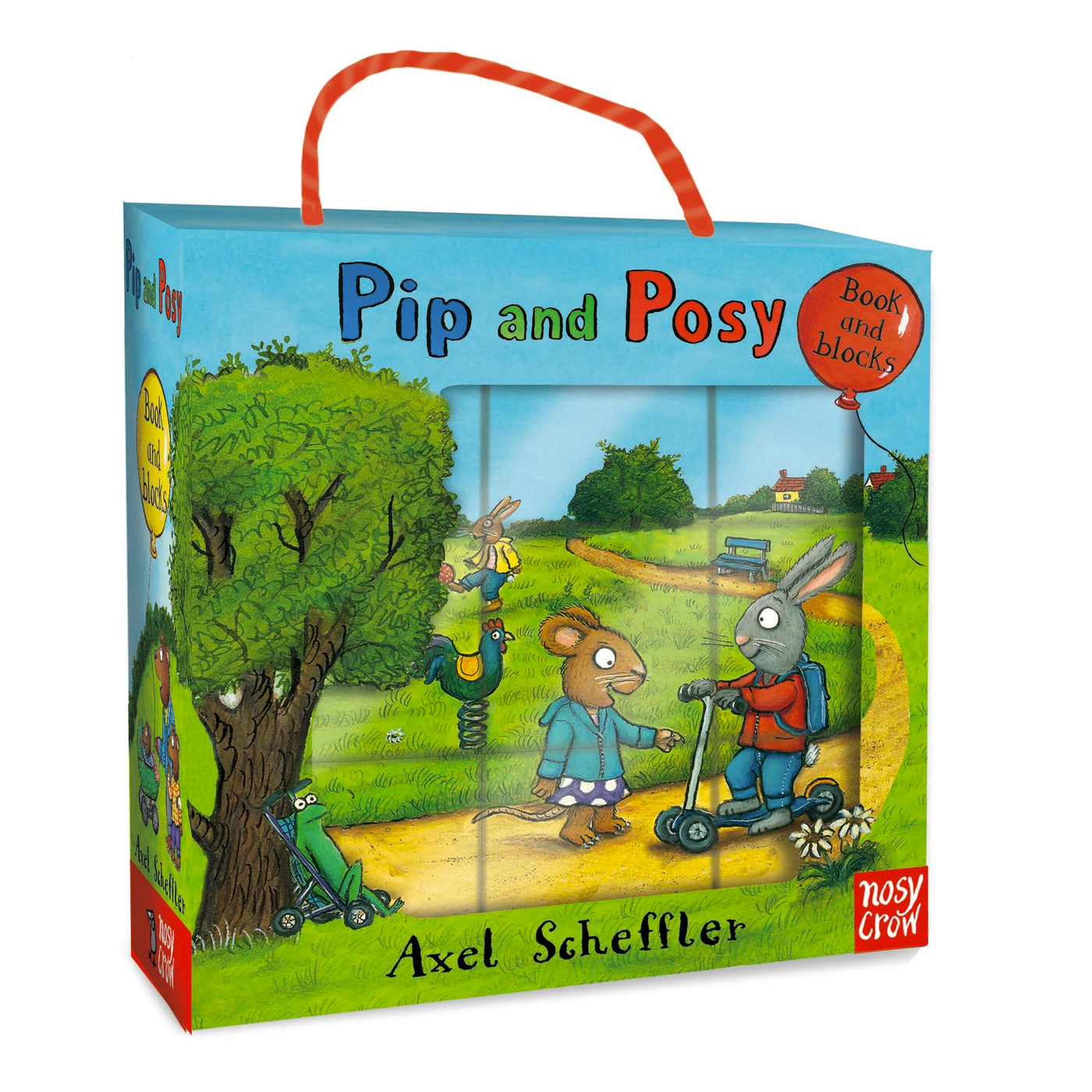 NOSY CROW Pip and Posy: Book and Blocks Set