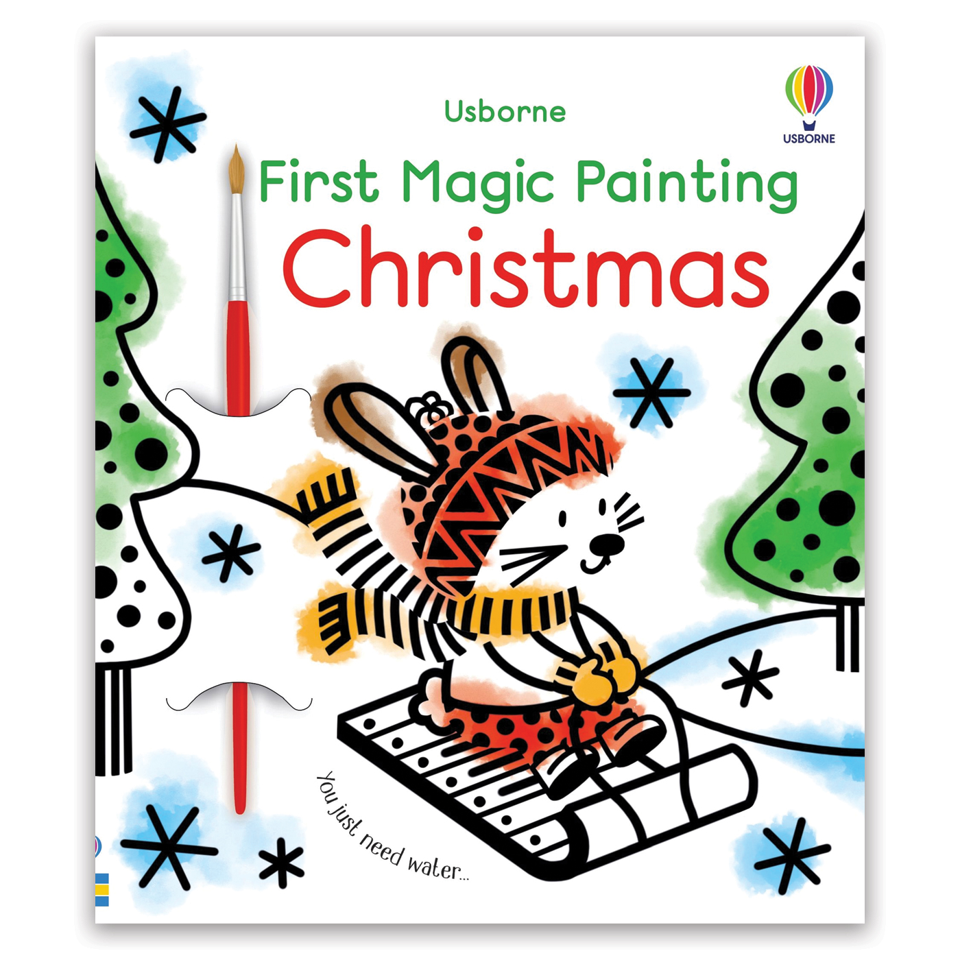 USBORNE First Magic Painting Christmas