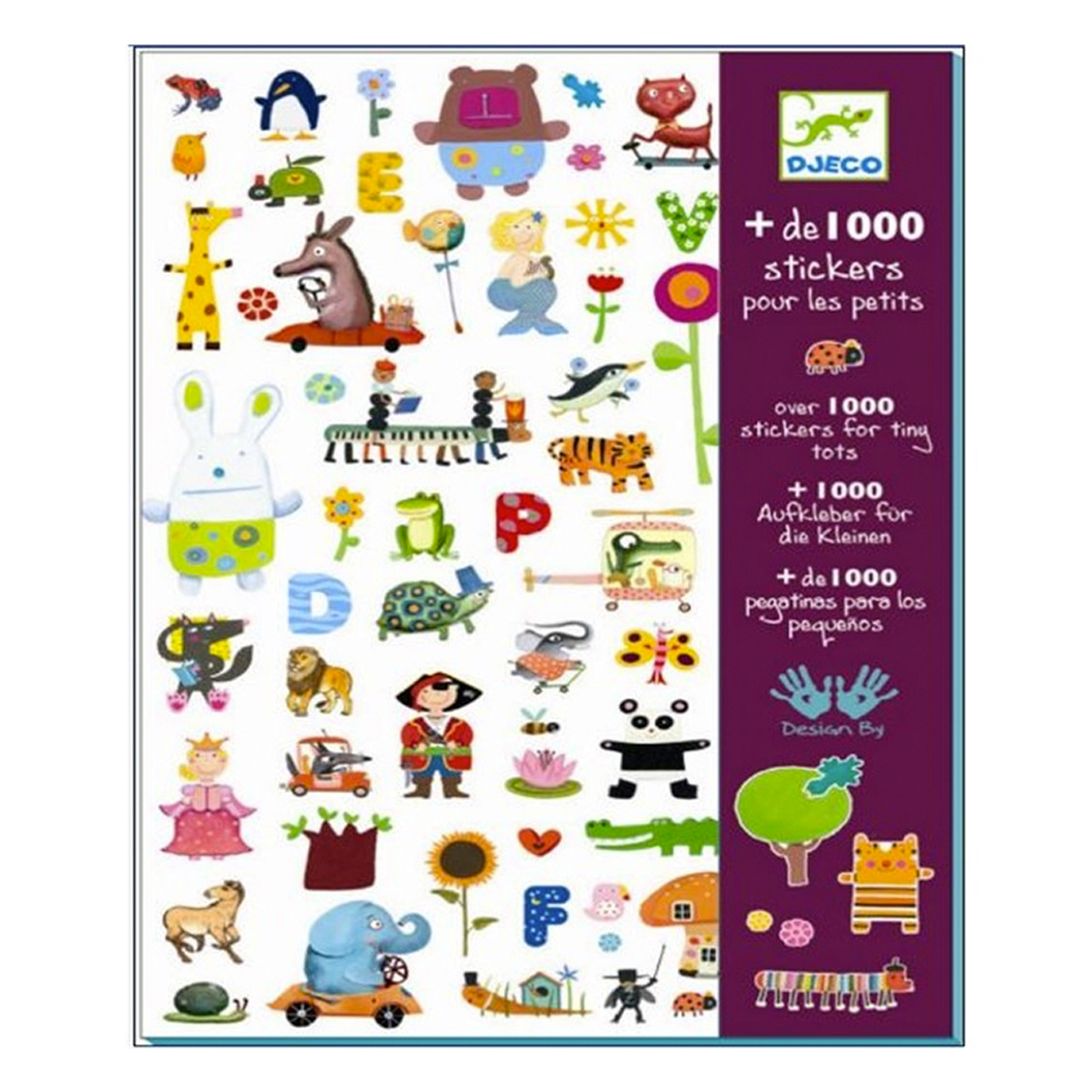 DJECO Djeco Çıkartmalar / 1000 Stickers For Little Ones