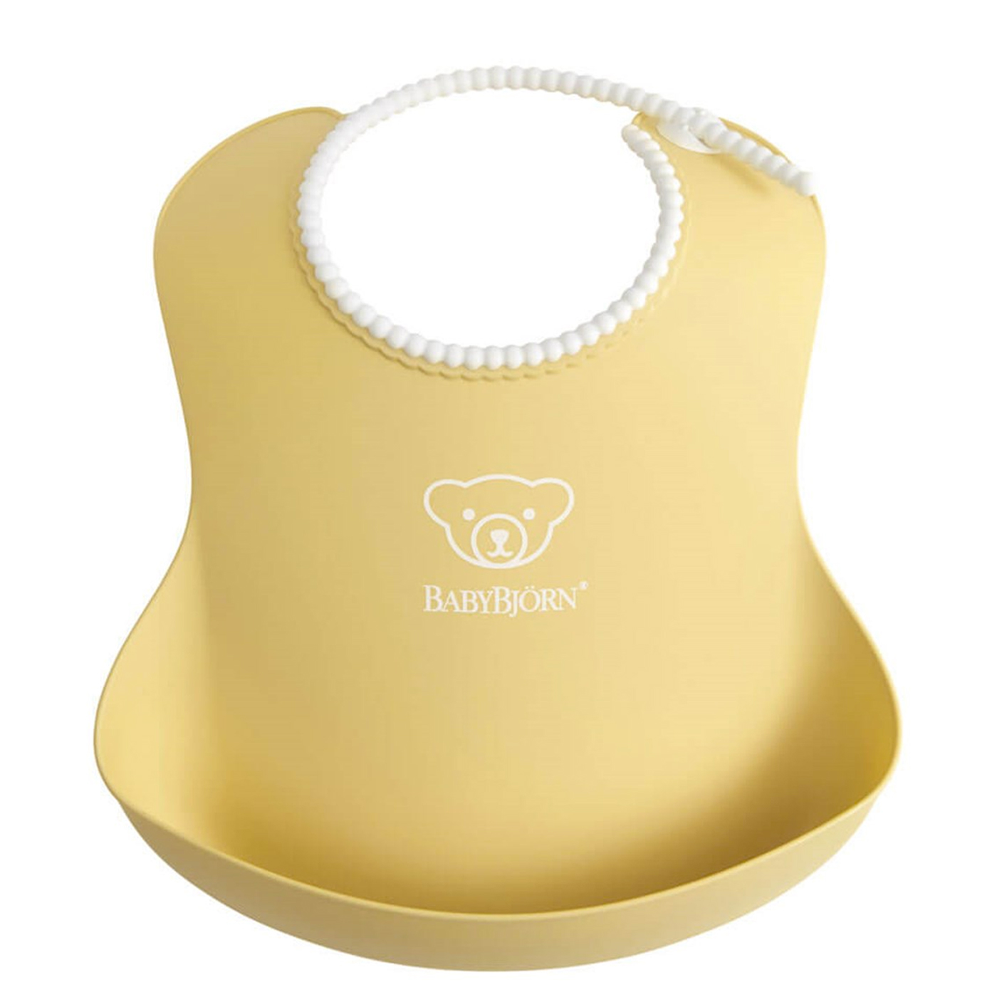 BABYBJÖRN Babybjörn Yumuşak Plastik Mama Önlüğü  | Powder Yellow