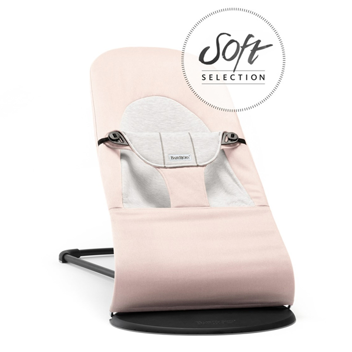 BABYBJÖRN Babybjörn Balance Soft Ana Kucağı Cotton Jersey | Light Pink / Grey