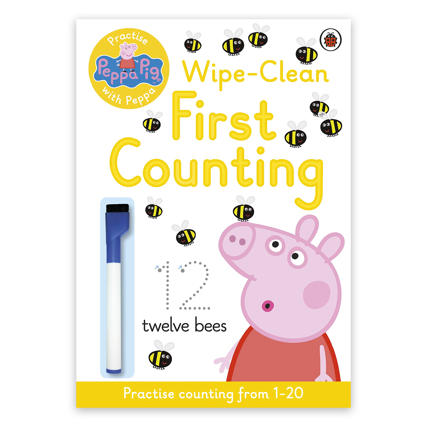 LADYBIRD Peppa Pig: Practice with Peppa: Wipe-Clean First Counting