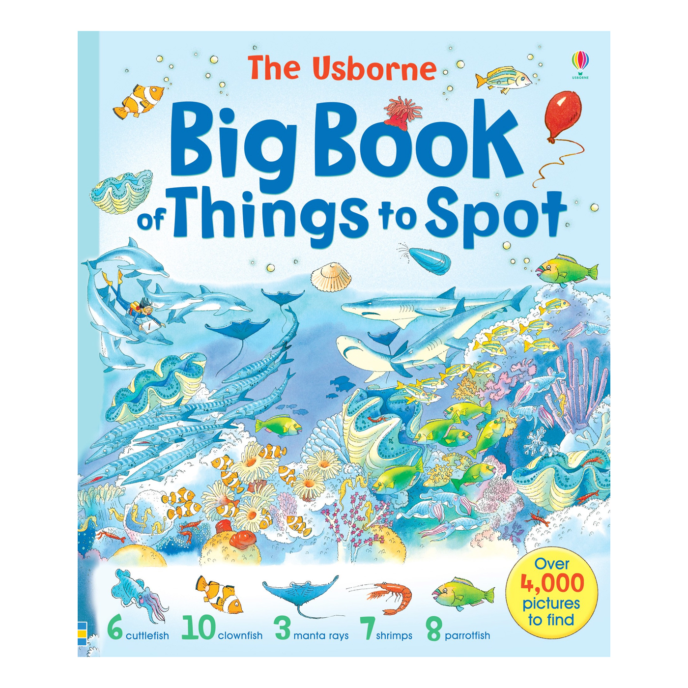 USBORNE Big Book Of Things To Spot