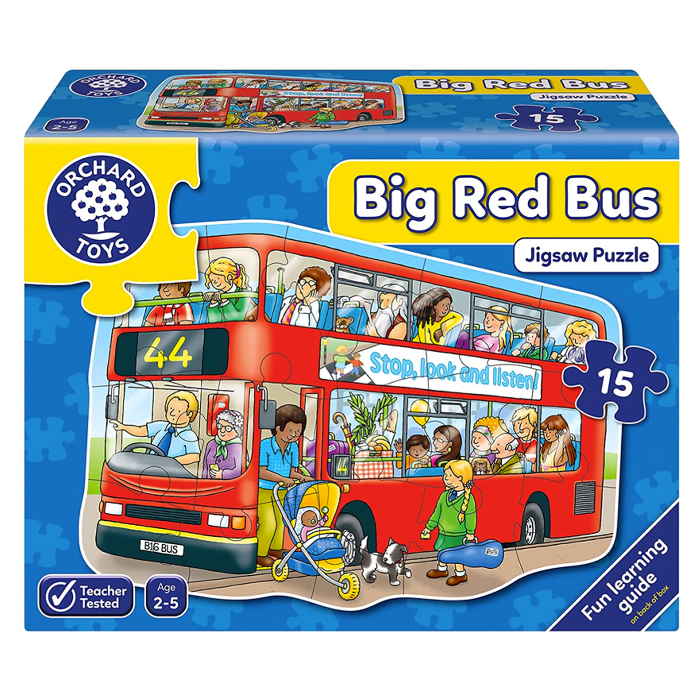  Orchard Toys Big Red Bus 2-5 Yaş