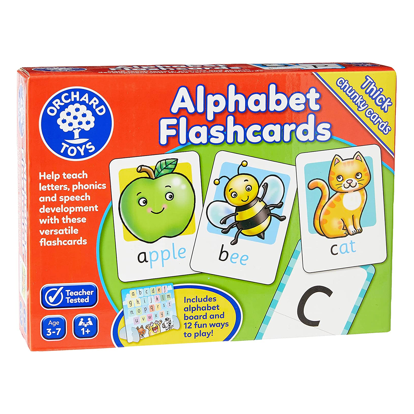  Orchard Toys Alphabet Flashcards 3-7 Yaş