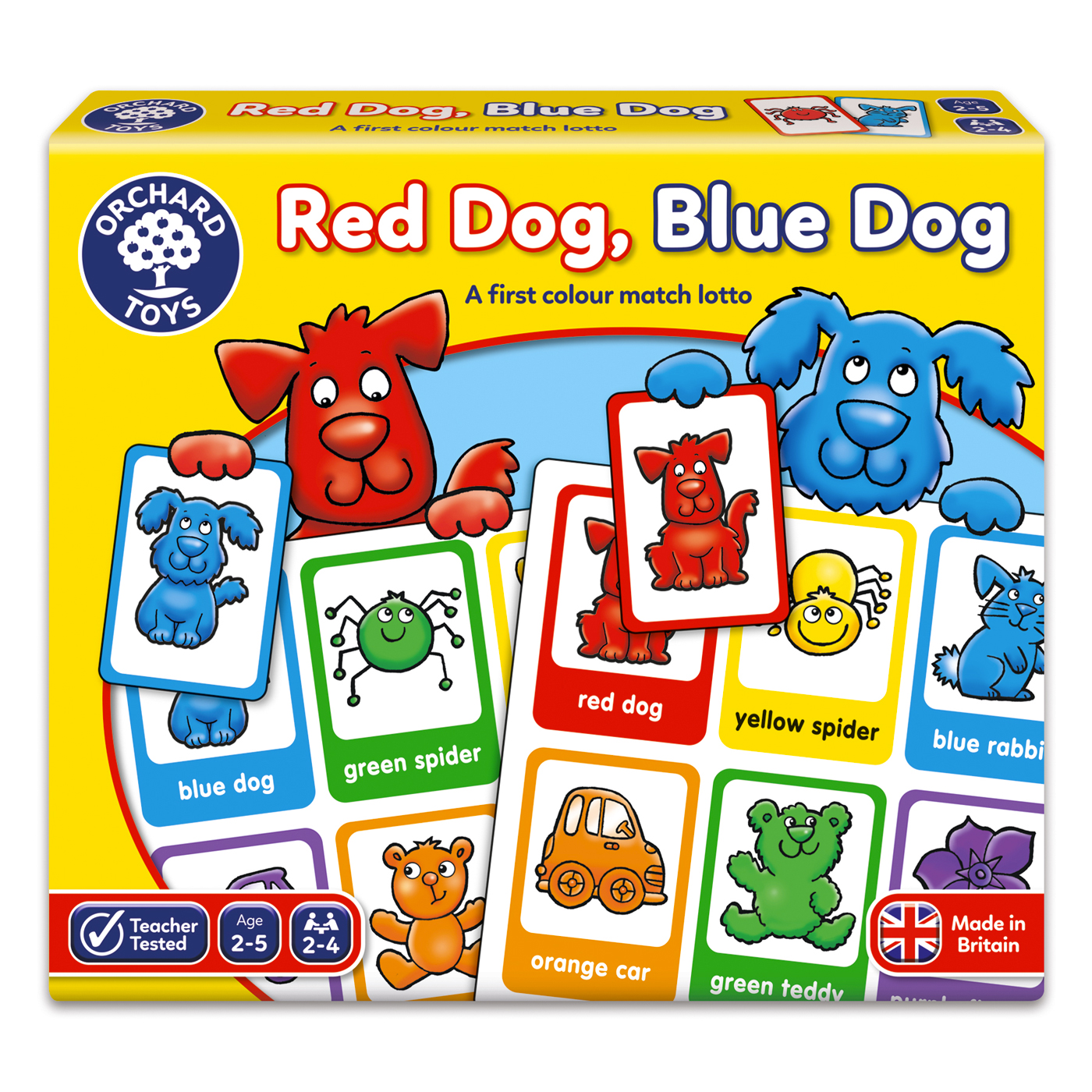  Orchard Toys Red Dog Blue Dog 2-5 Yaş
