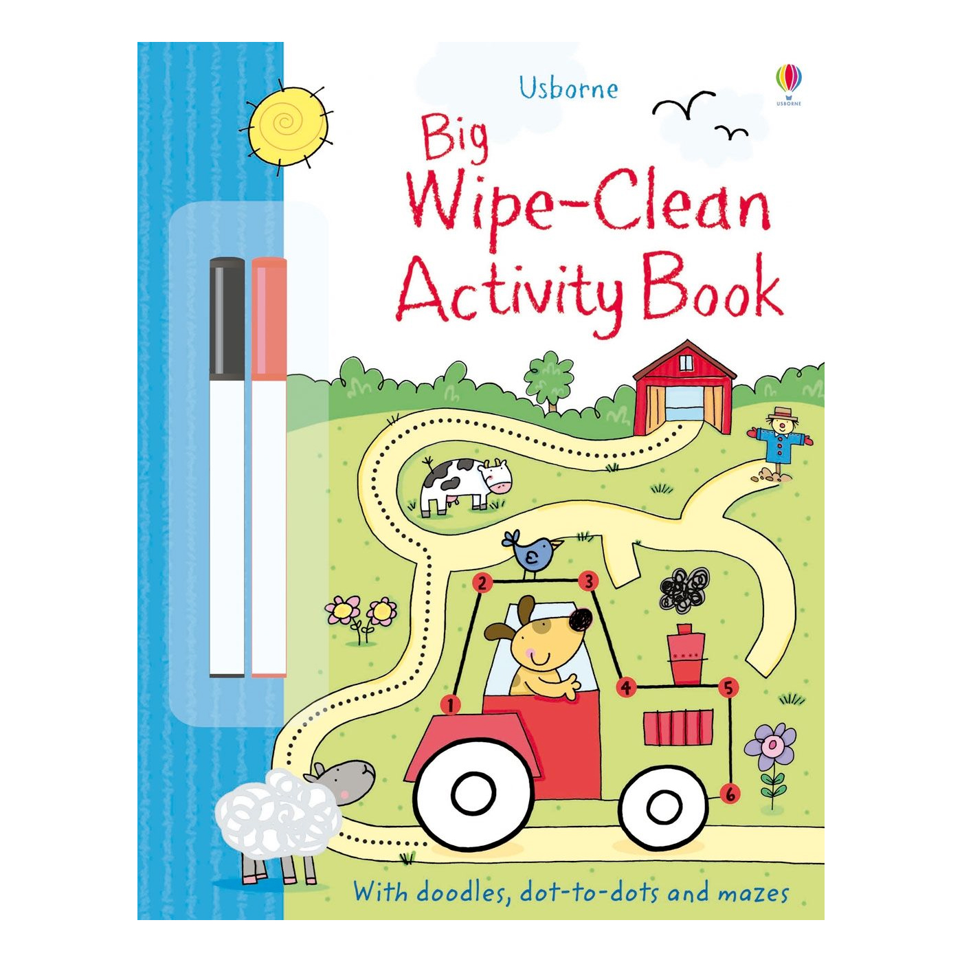 USBORNE Big Wipe-Clean Activity Book