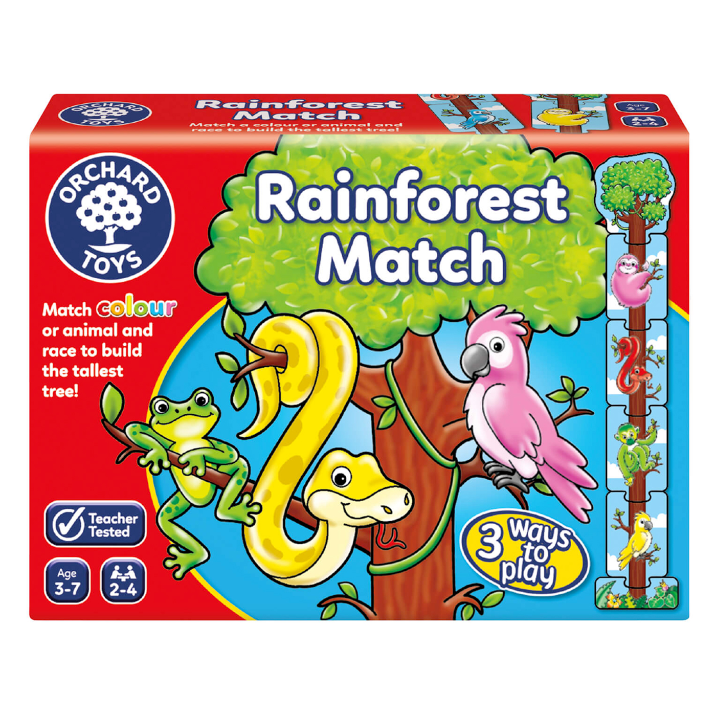  Orchard Rainforest Match 3-7 Yaş