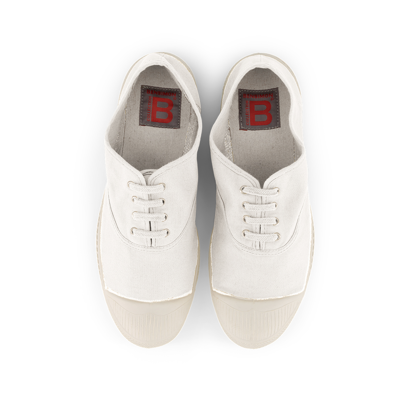BENSIMON Bensimon Lacet Yetişkin Spor Ayakkabı  | Blanc