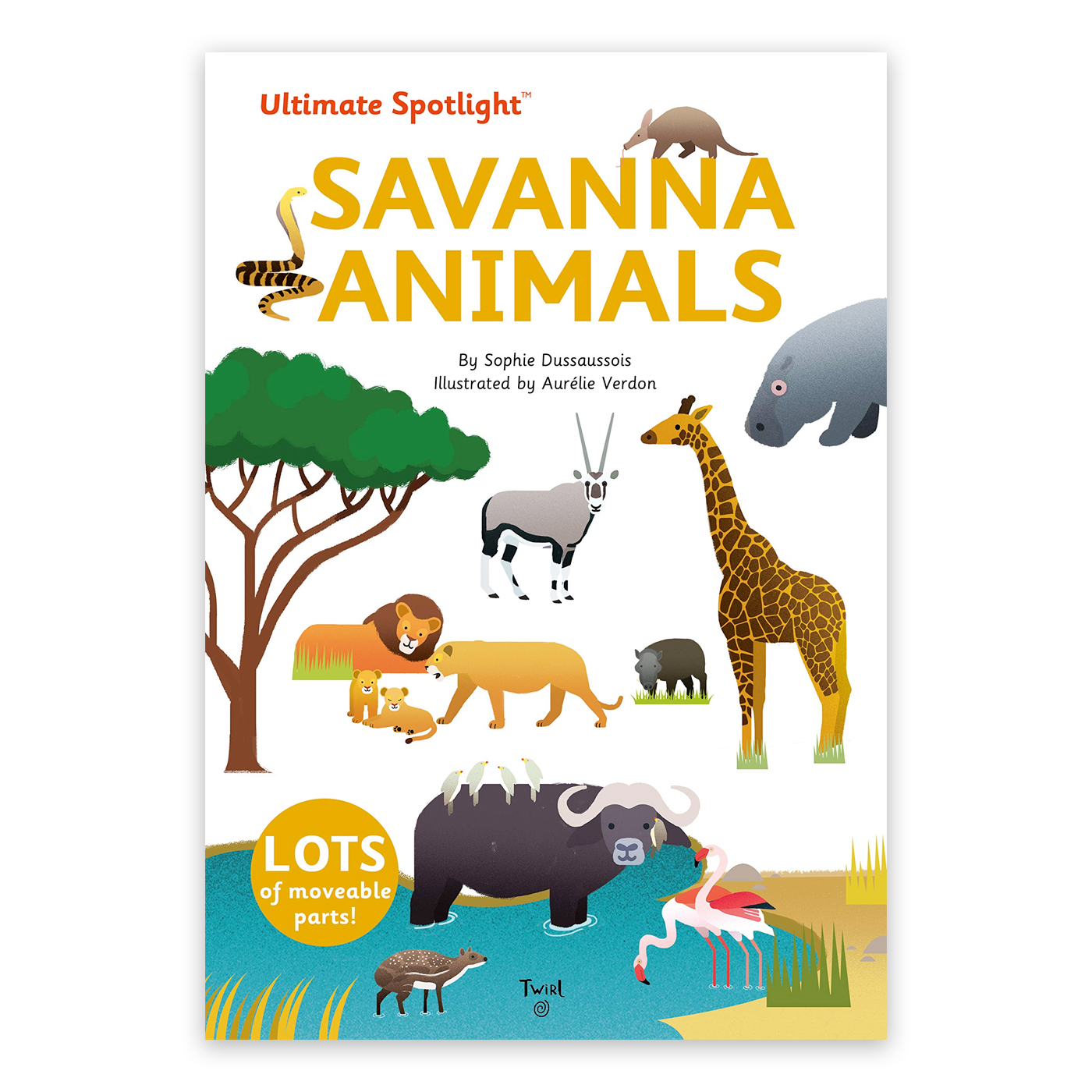 CHRONICLE BOOKS Ultimate Spotlight: Savanna Animals