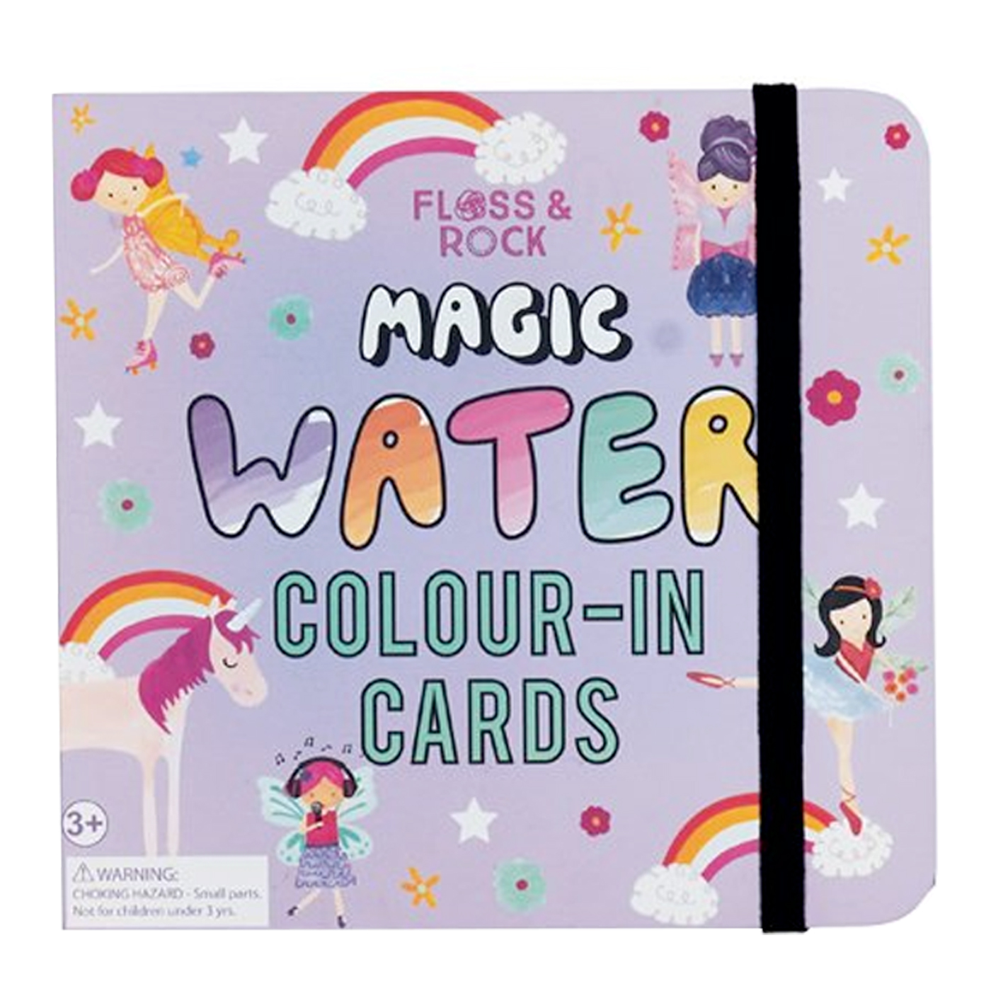  Floss & Rock Sihirli Renk Değiştiren Su Kartları - Fairy Unicorn