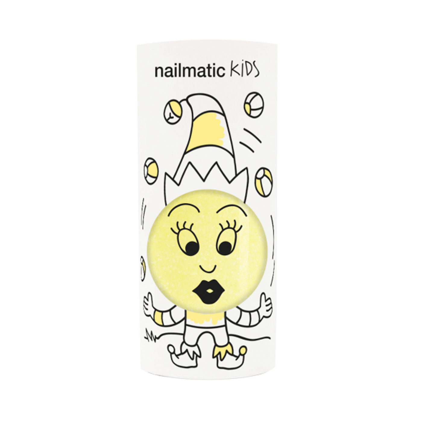 NAILMATIC KIDS Nailmatic Kids Su Bazlı Tırnak Cilası Lulu - Sedefli Sarı
