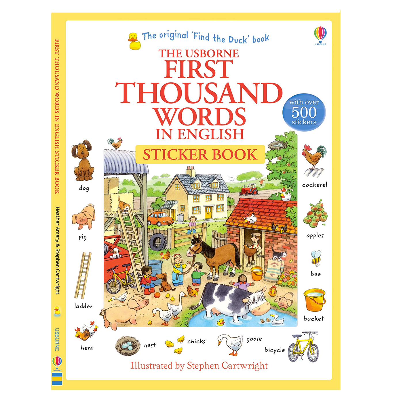  First Thousand Words in English Sticker Book