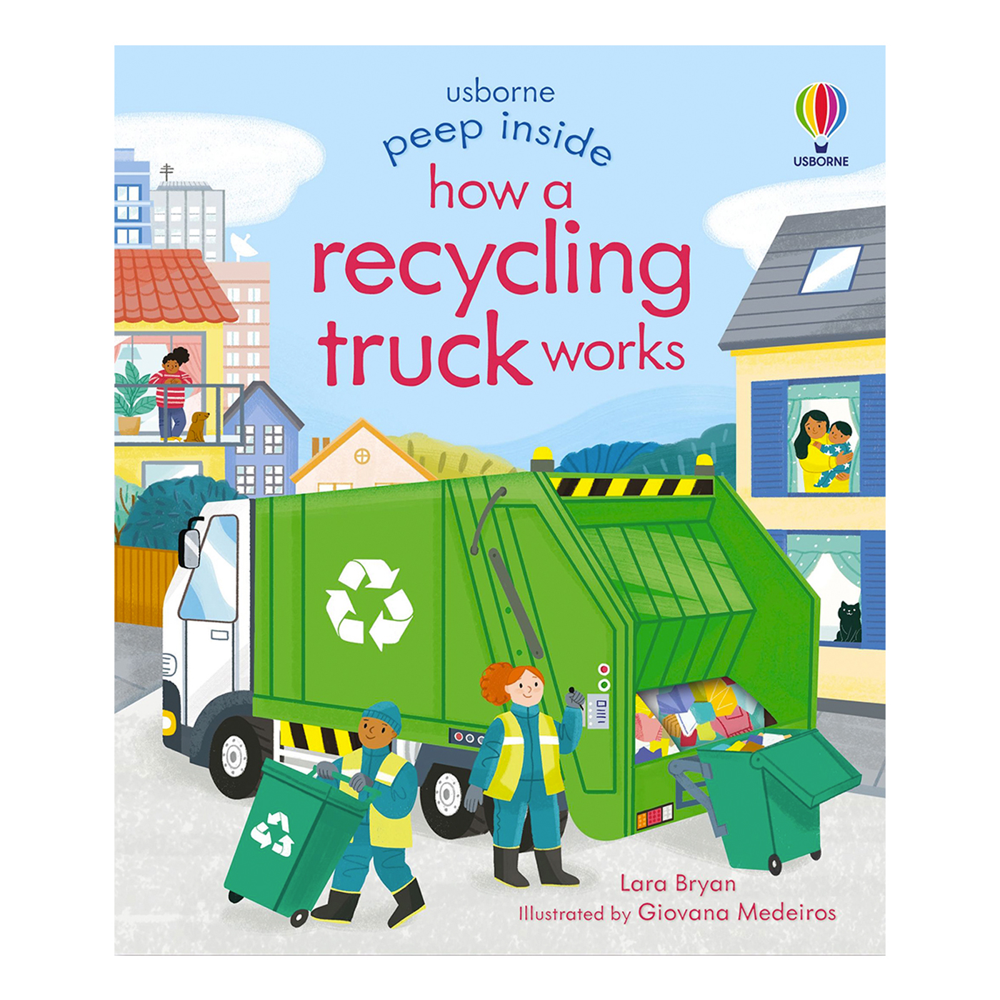 USBORNE Peep Inside: How A Recycling Truck Works