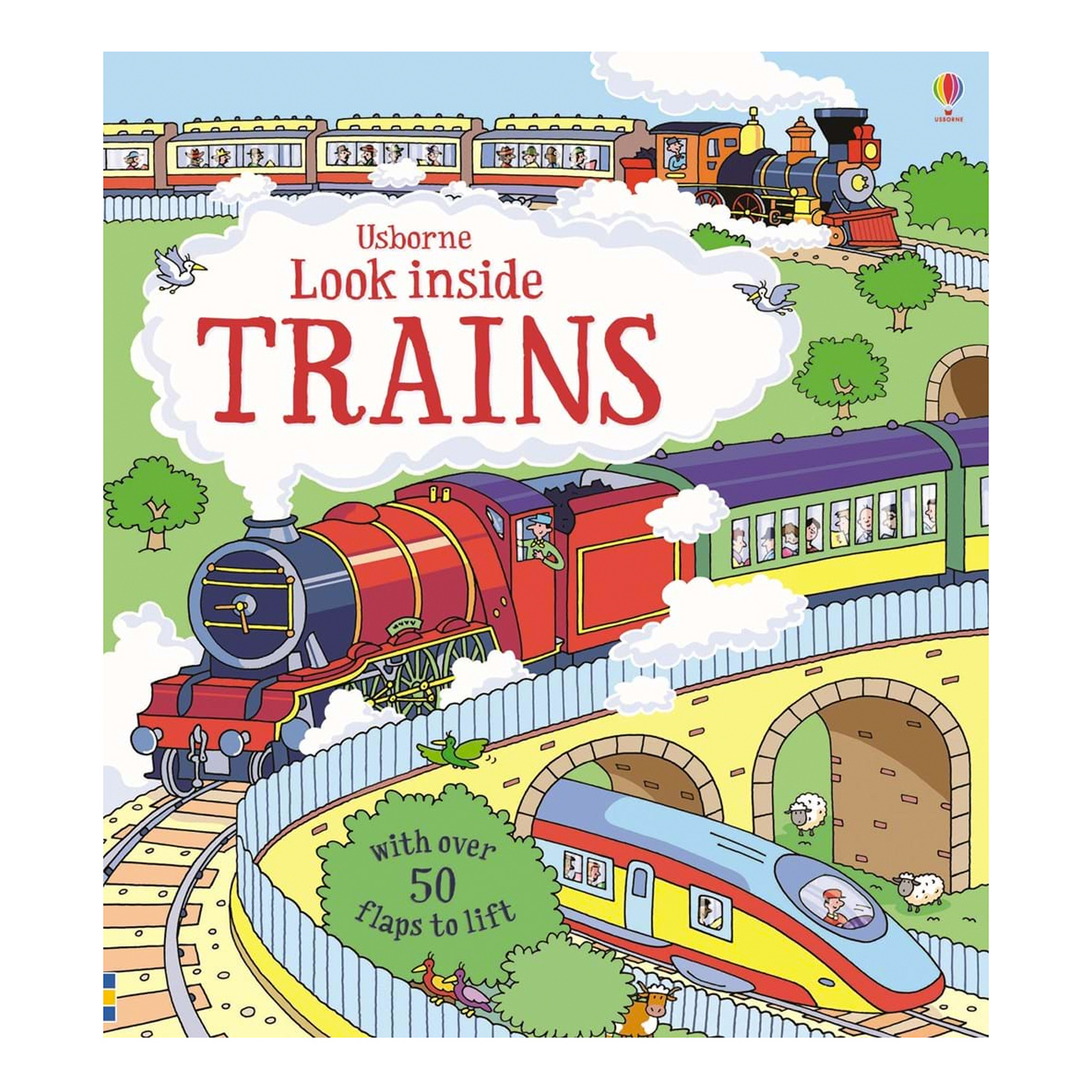USBORNE Look Inside: Trains