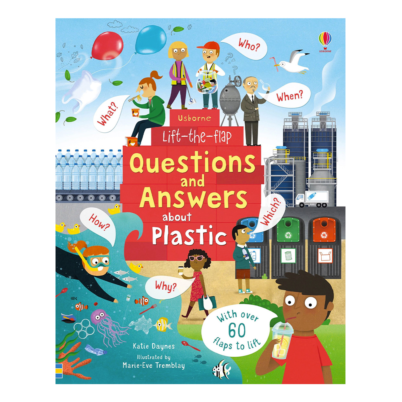 USBORNE Lift-the-flap Questions And Answers About Plastic