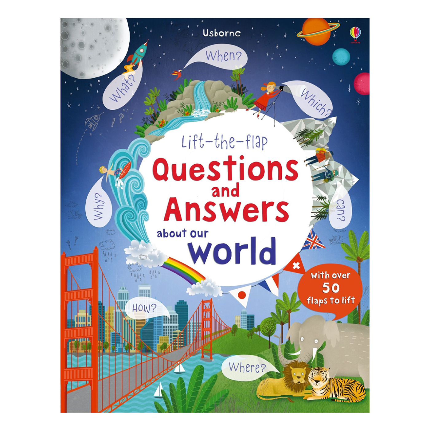  Lift-the-flap Questions and Answers World