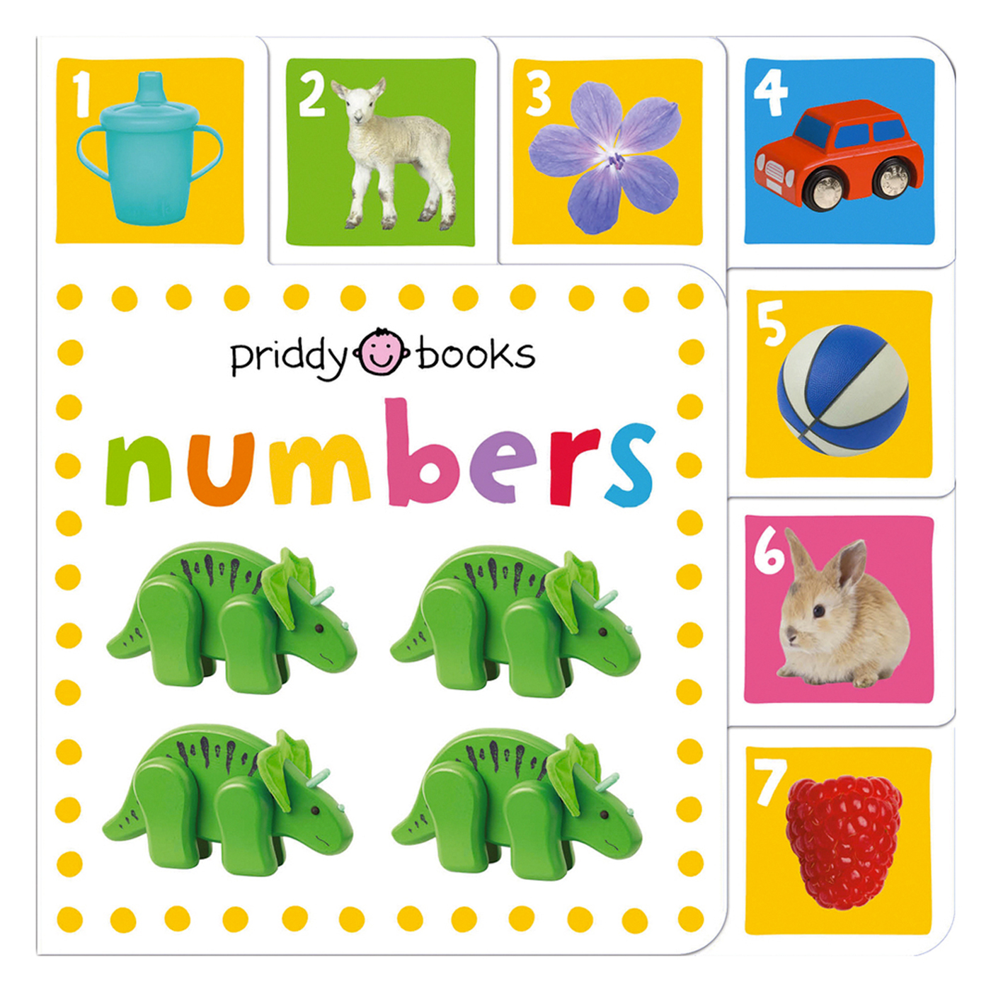 PRIDDY BOOKS Mini Lift The Tab Numbers