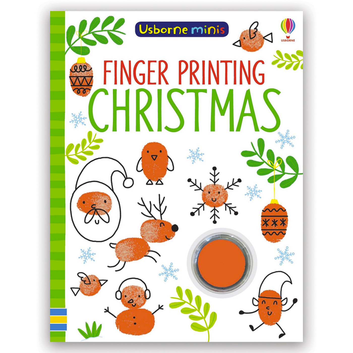 USBORNE Minis Finger Printing Christmas