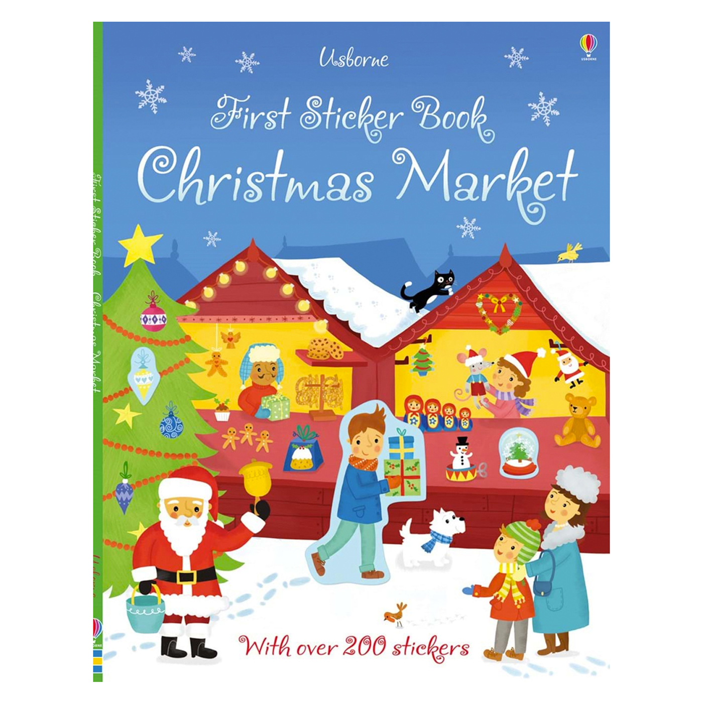 USBORNE First Sticker Book Christmas Market