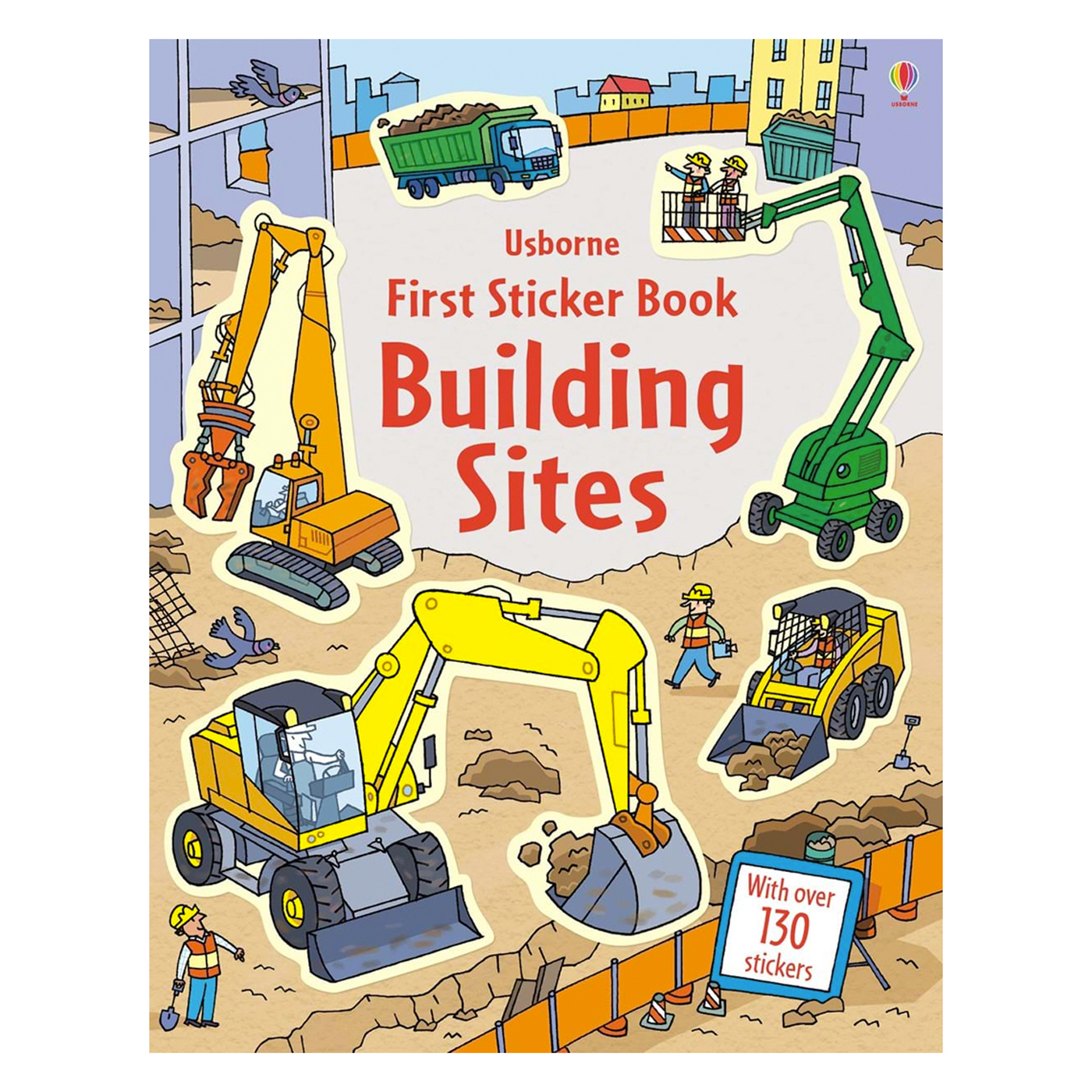  First Sticker Book: Building Sites