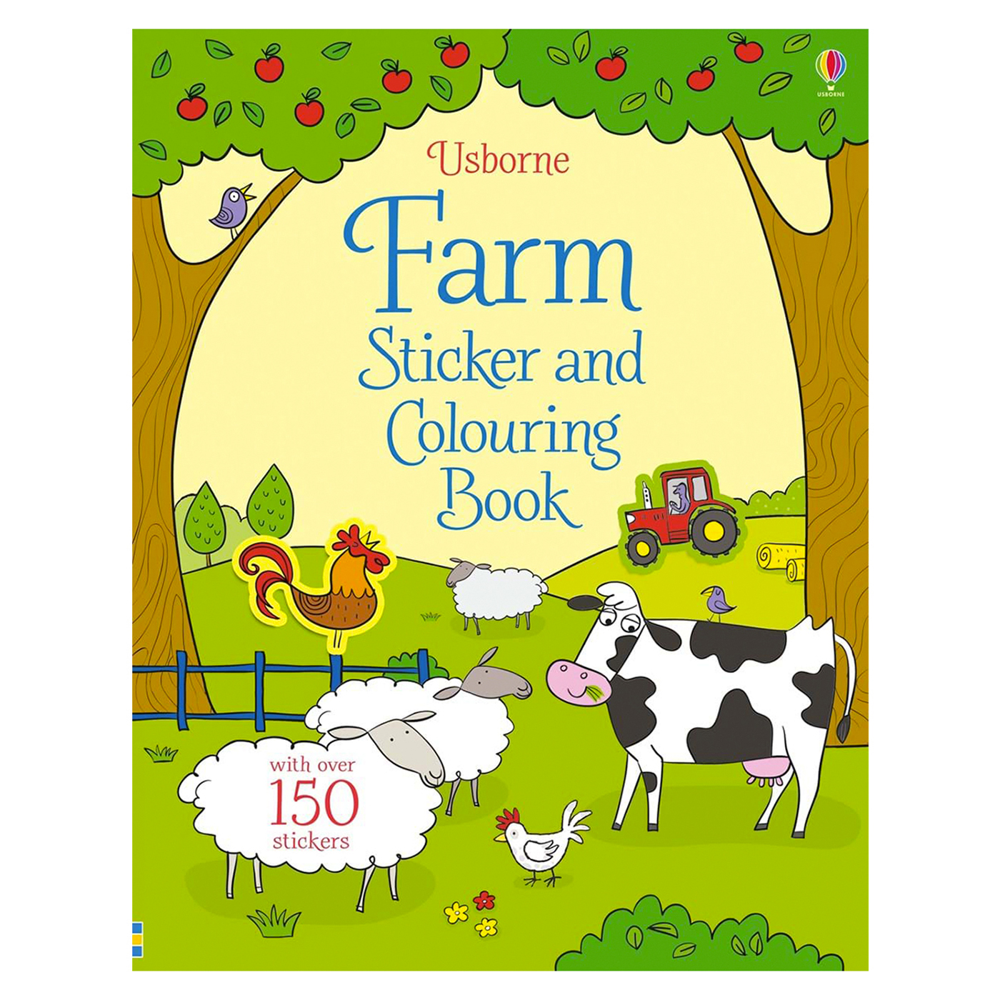 Farm Sticker and Colouring Book