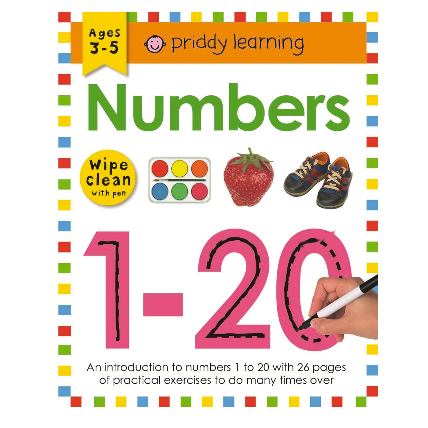 PRIDDY BOOKS Wipe and Clean: Workbook Numbers 1-20
