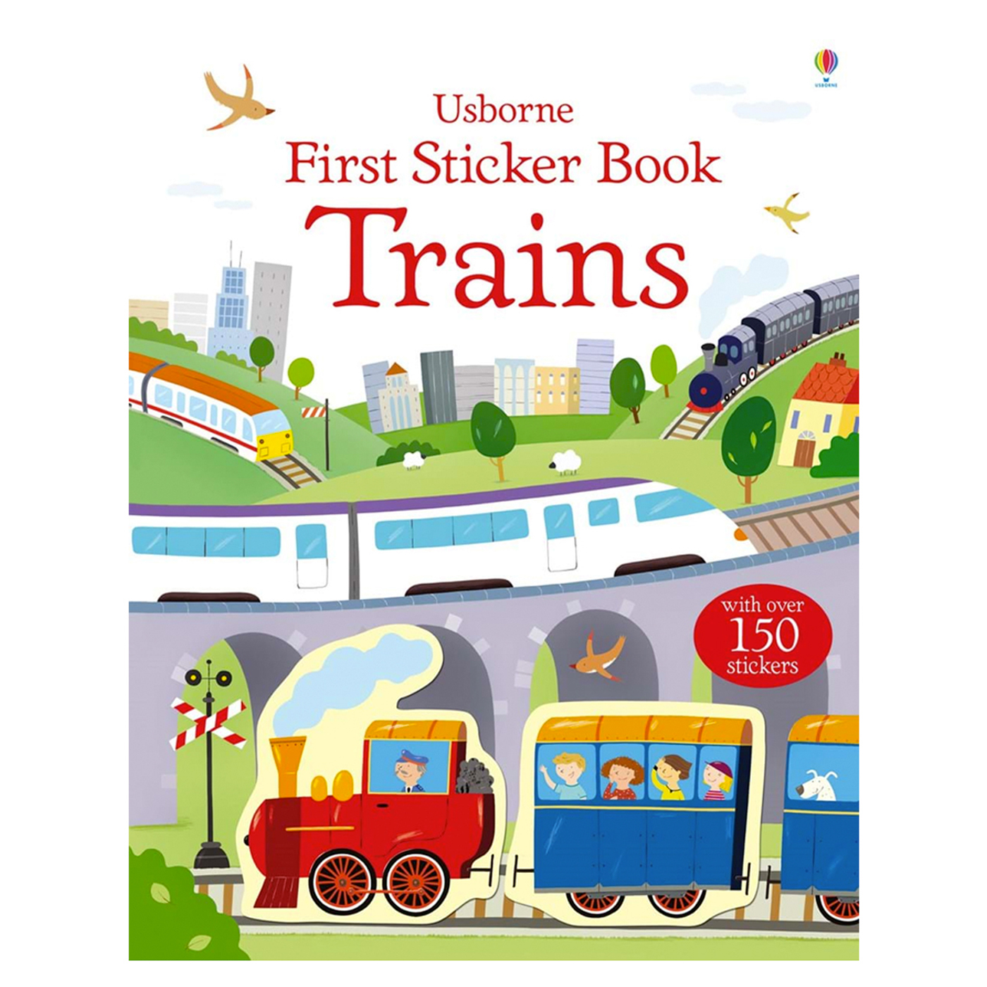 USBORNE First Sticker Book: Trains
