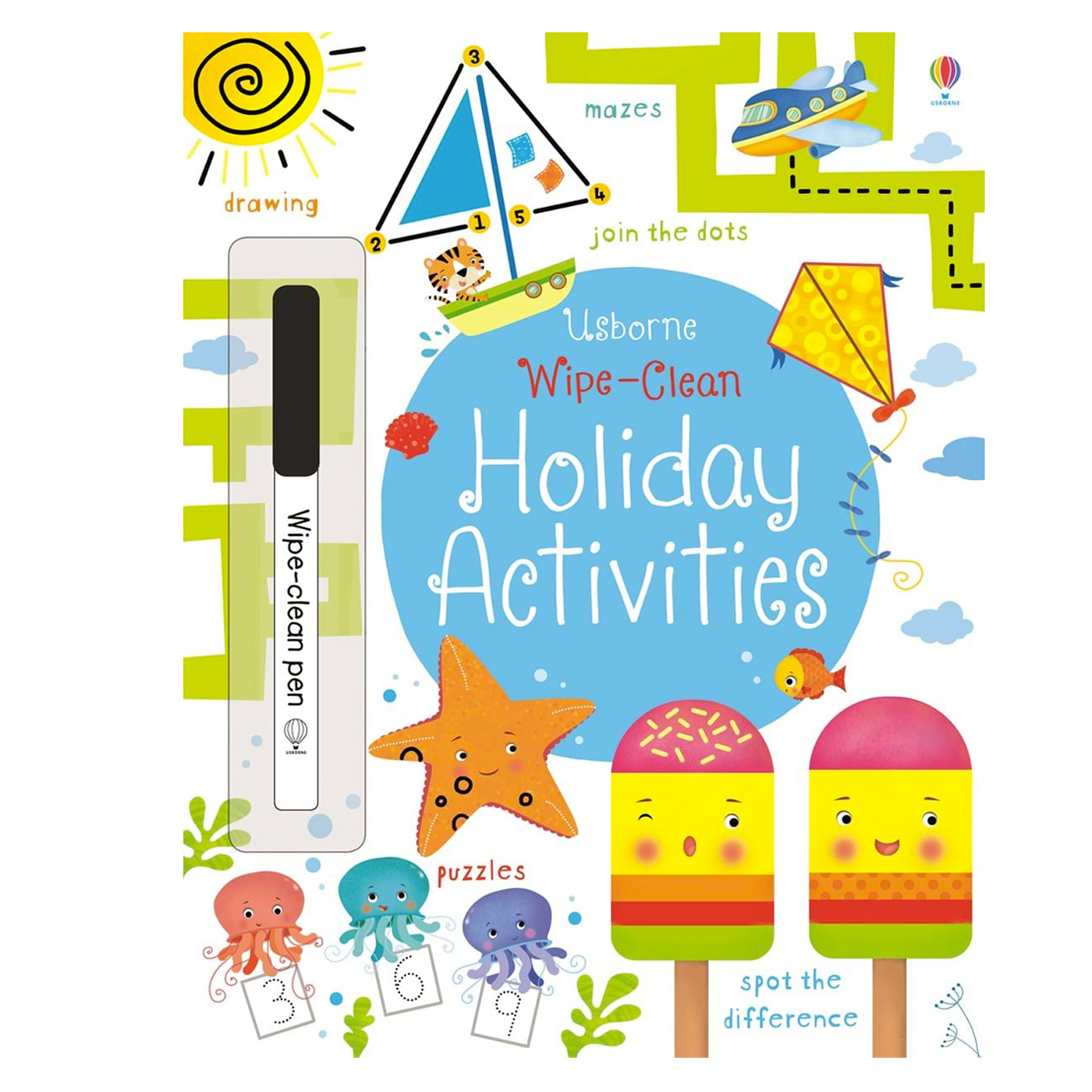  Wipe-Clean Holiday Activities