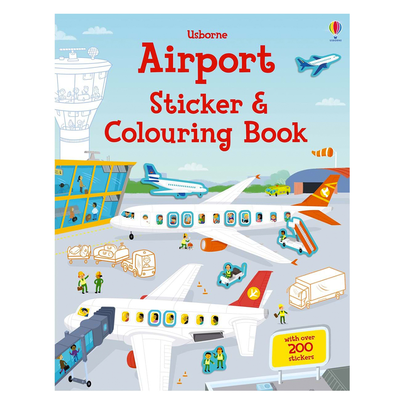  Airport Sticker and Colouring Book
