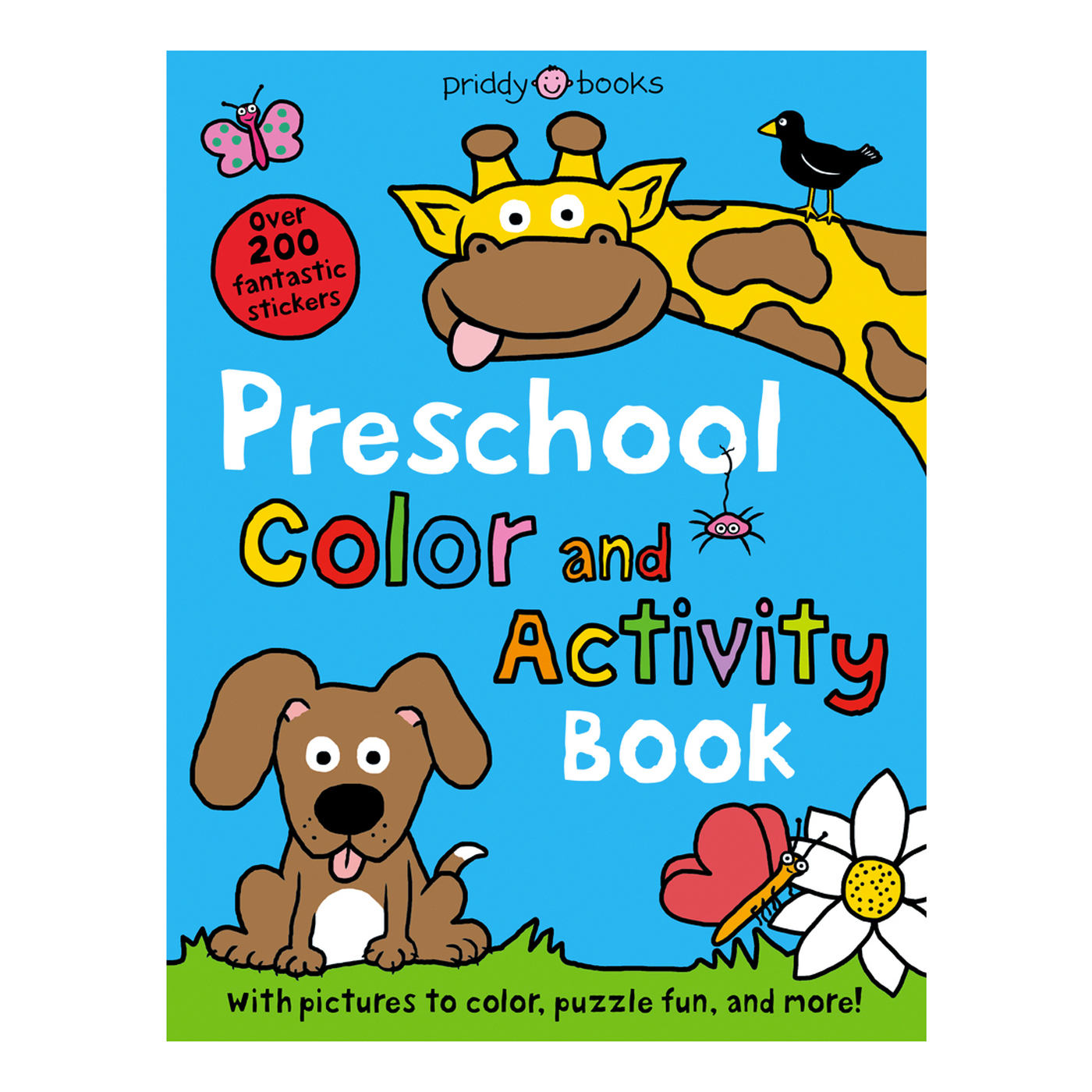 PRIDDY BOOKS Pre-School Sticker Color & Activity Book