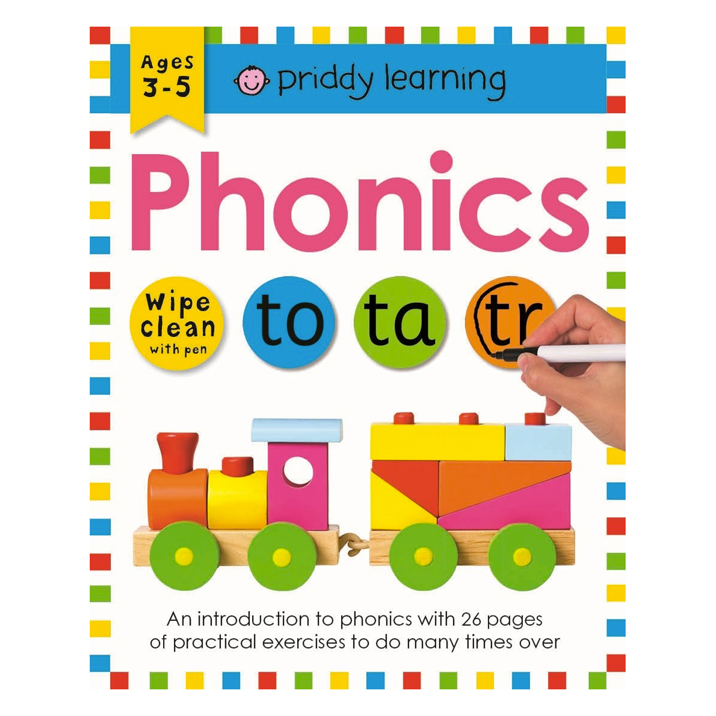 PRIDDY BOOKS Wipe and Clean: Workbook Phonics
