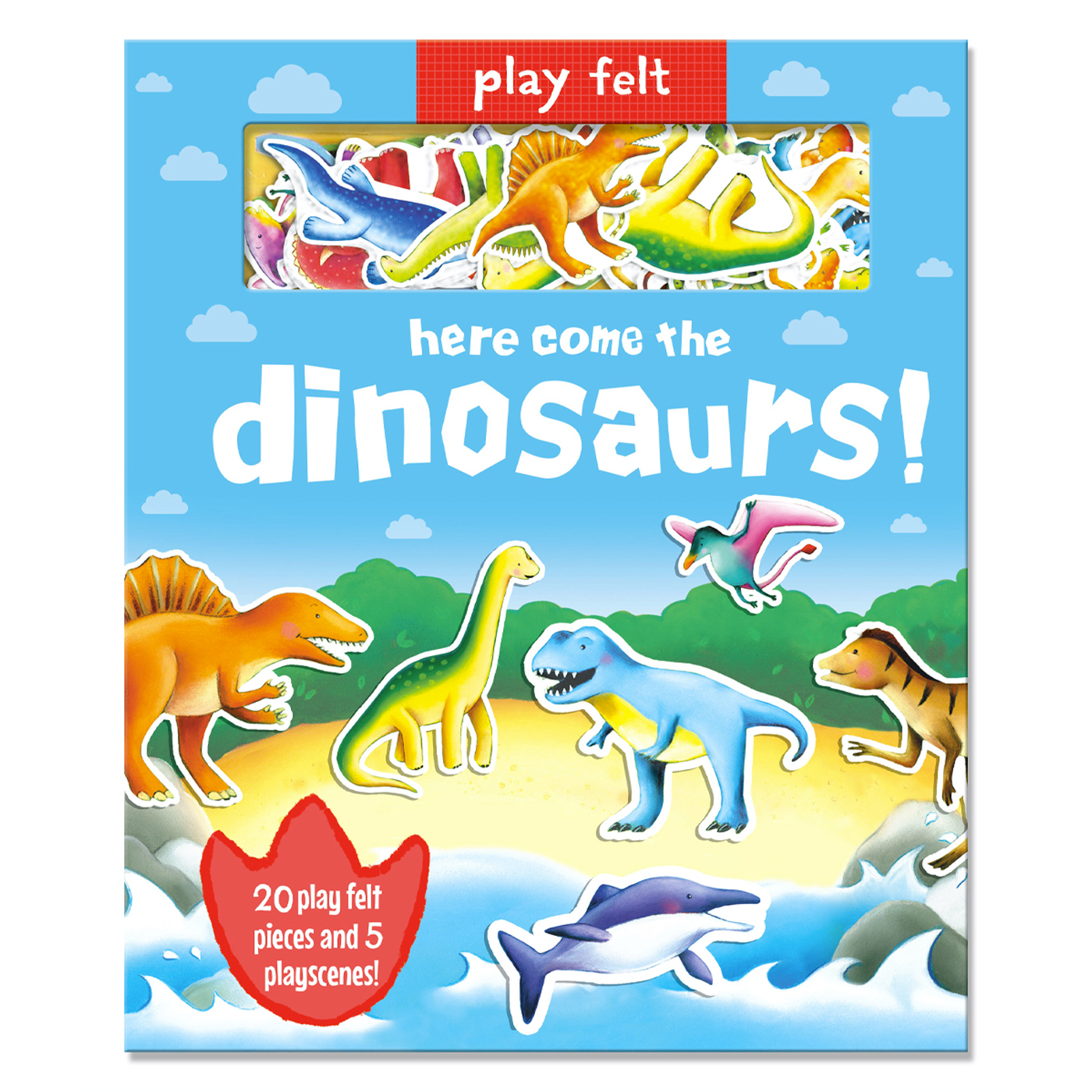 IMAGINE THAT Play Felt:Dinosaurs