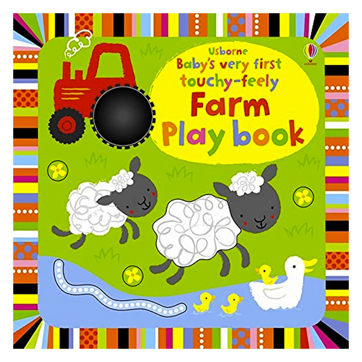 USBORNE Baby's Very First Slide And See: Farm Play Book