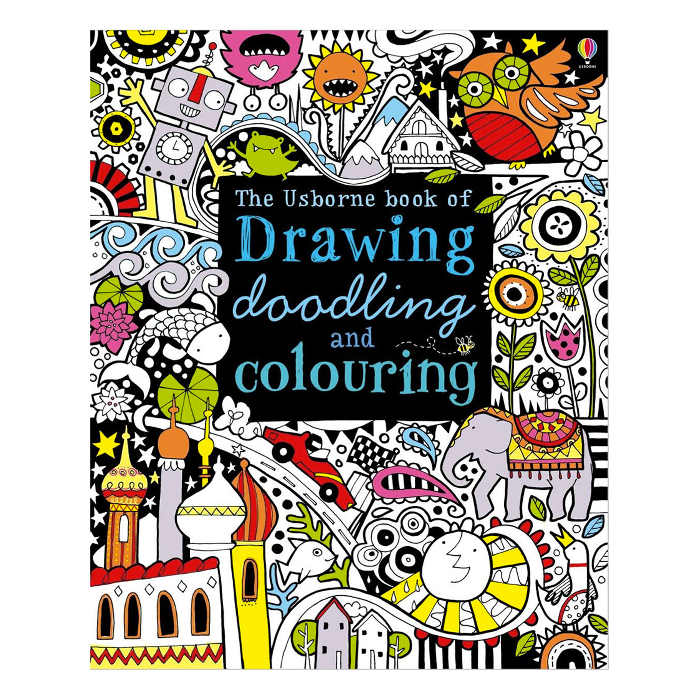  Drawing Doodling and Colouring Book
