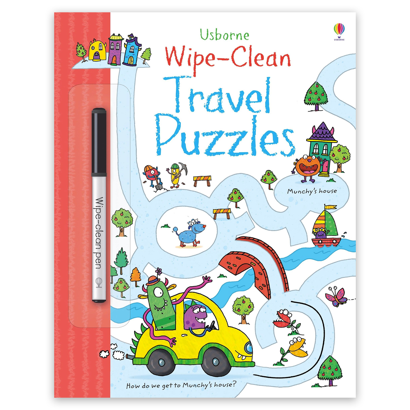 USBORNE Wipe-Clean Travel Puzzles