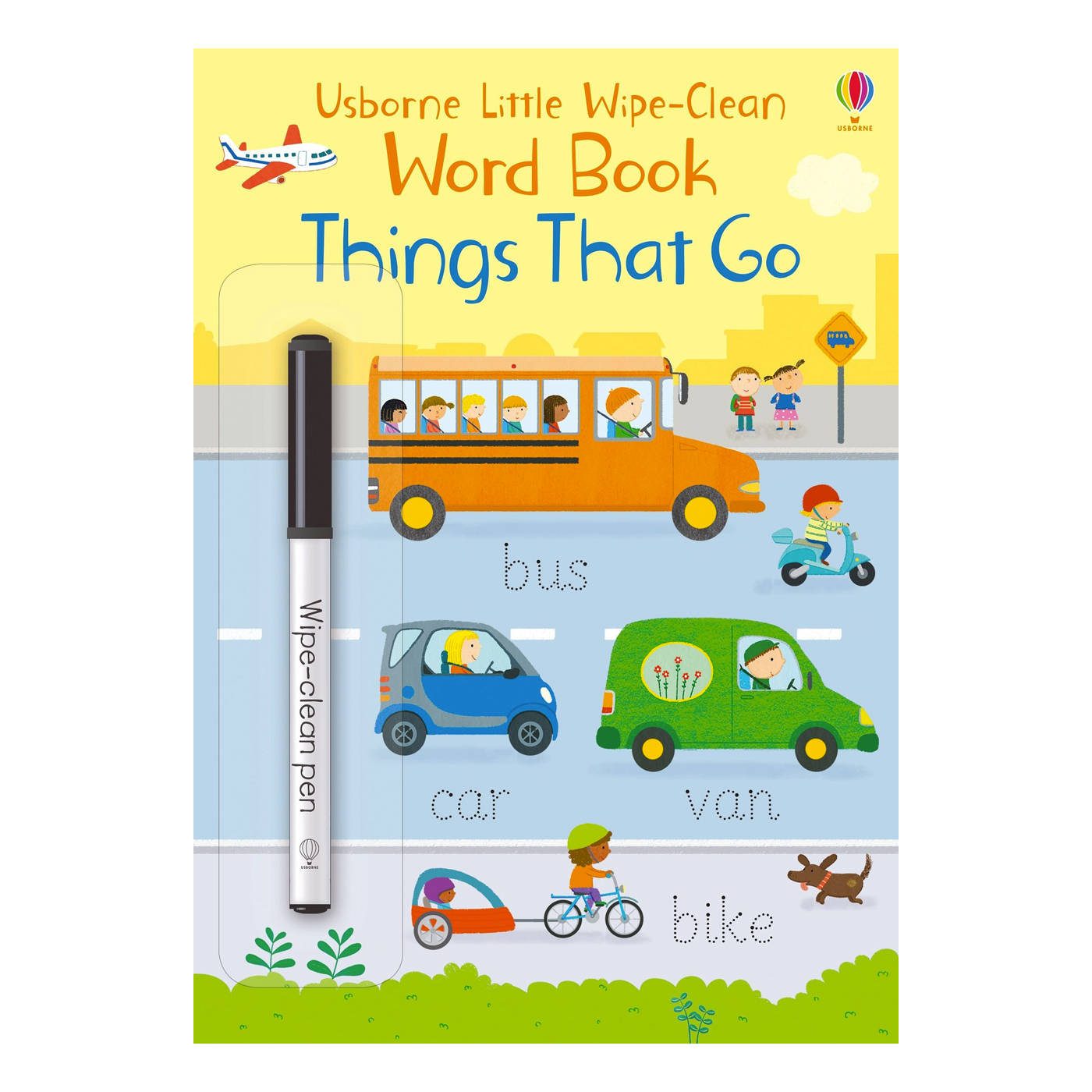  Little Wipe-Clean Word Book Things That Go