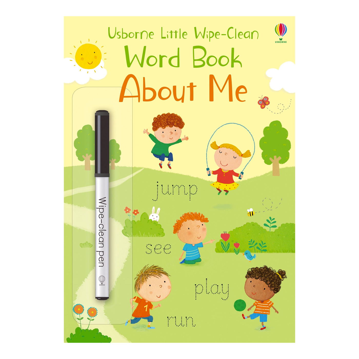 USBORNE Little Wipe-Clean Word Book About Me