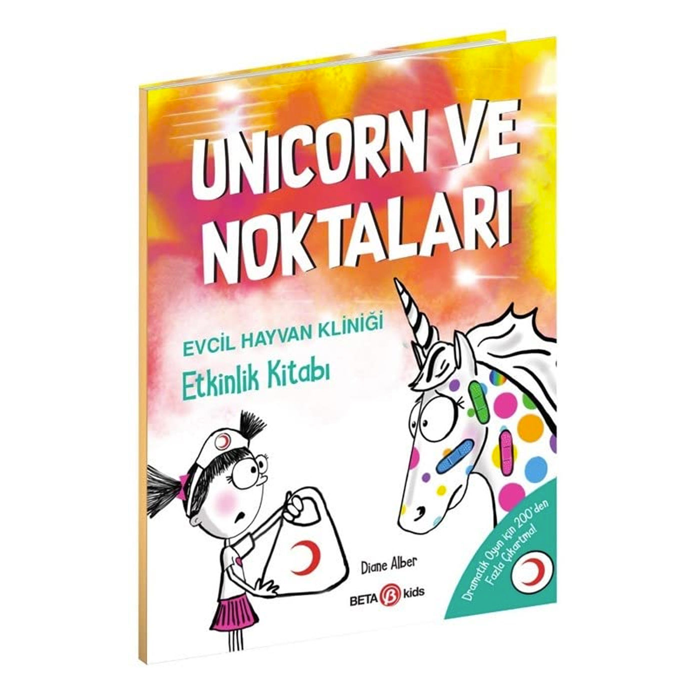  Unicorn Ve Noktaları Evcil Hayvan Kliniği - Etkinlik Kitabı